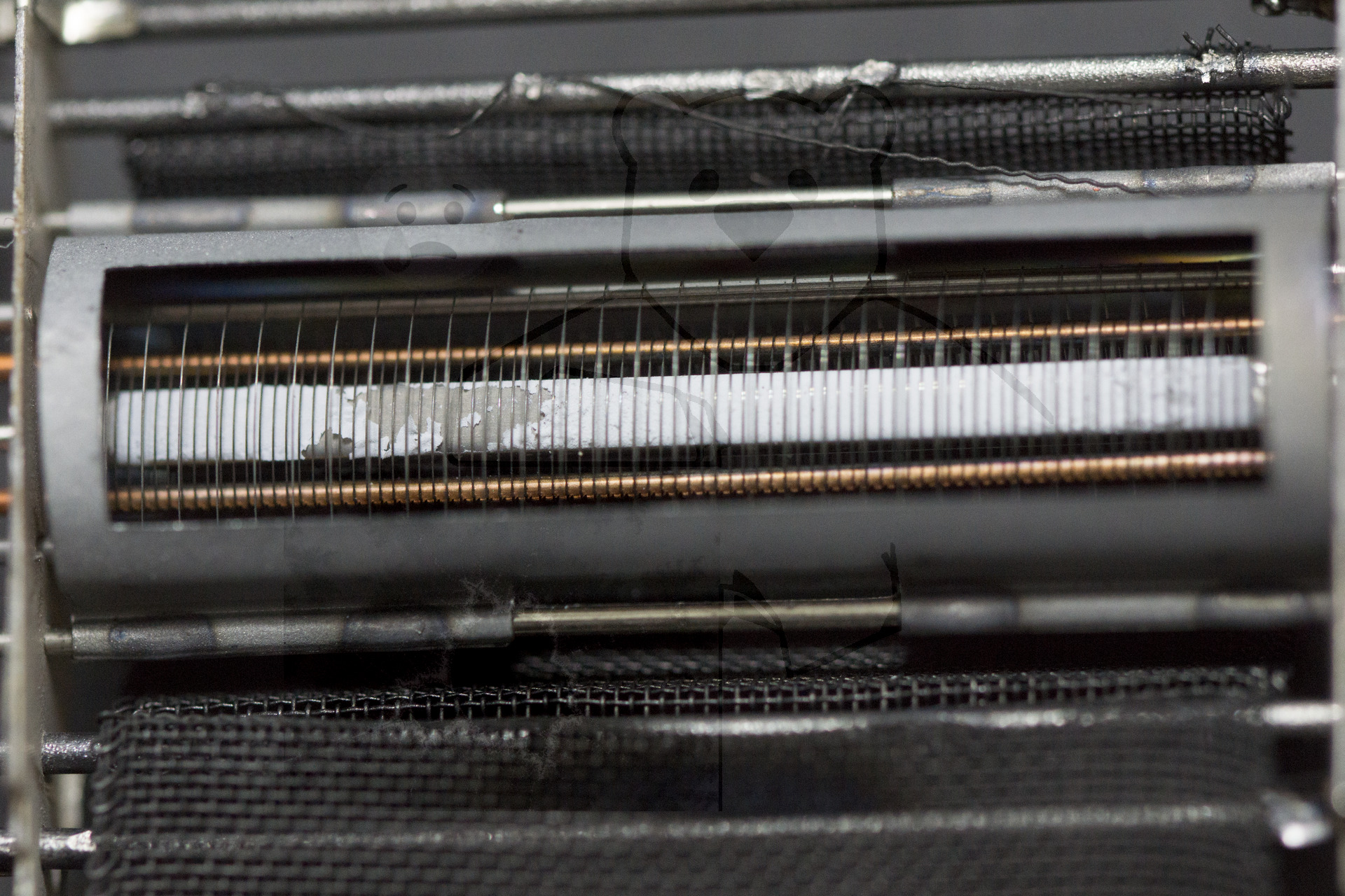 Makroaufnahme EL11 Kathode und Gitter Bild 2