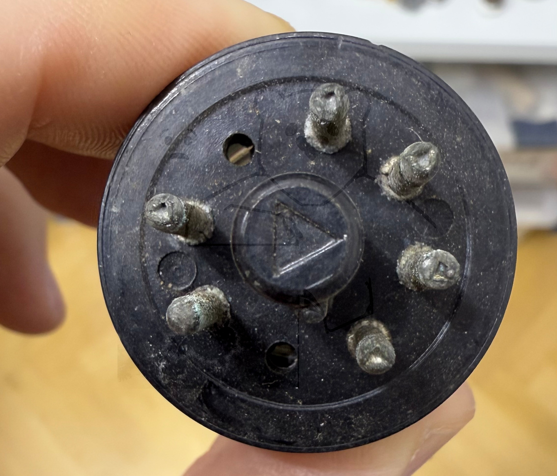 Röhre 1Ц1С #8117 Bild 14