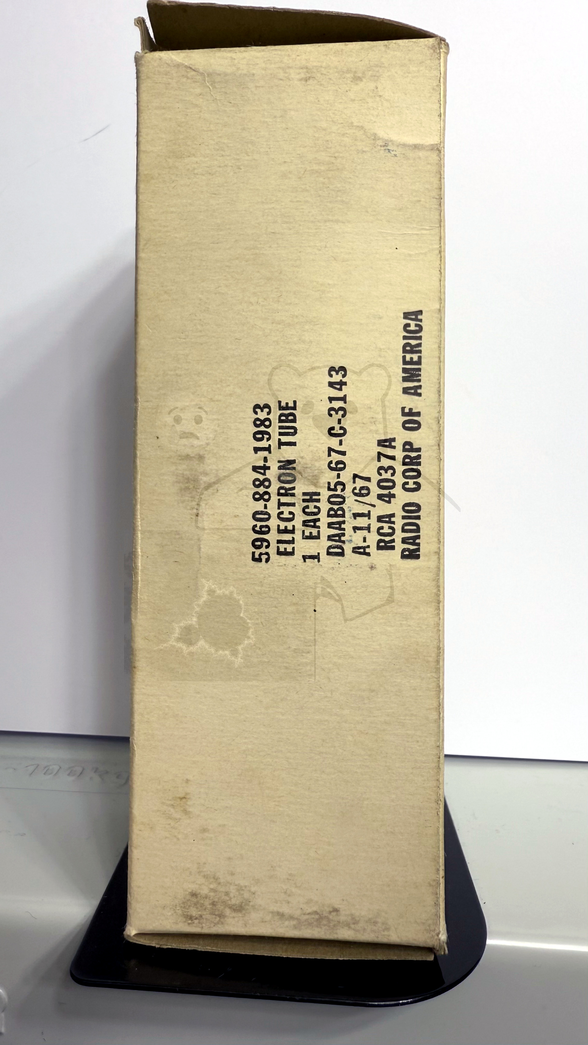 Röhre 4037A #7871 Verpackung Bild 4