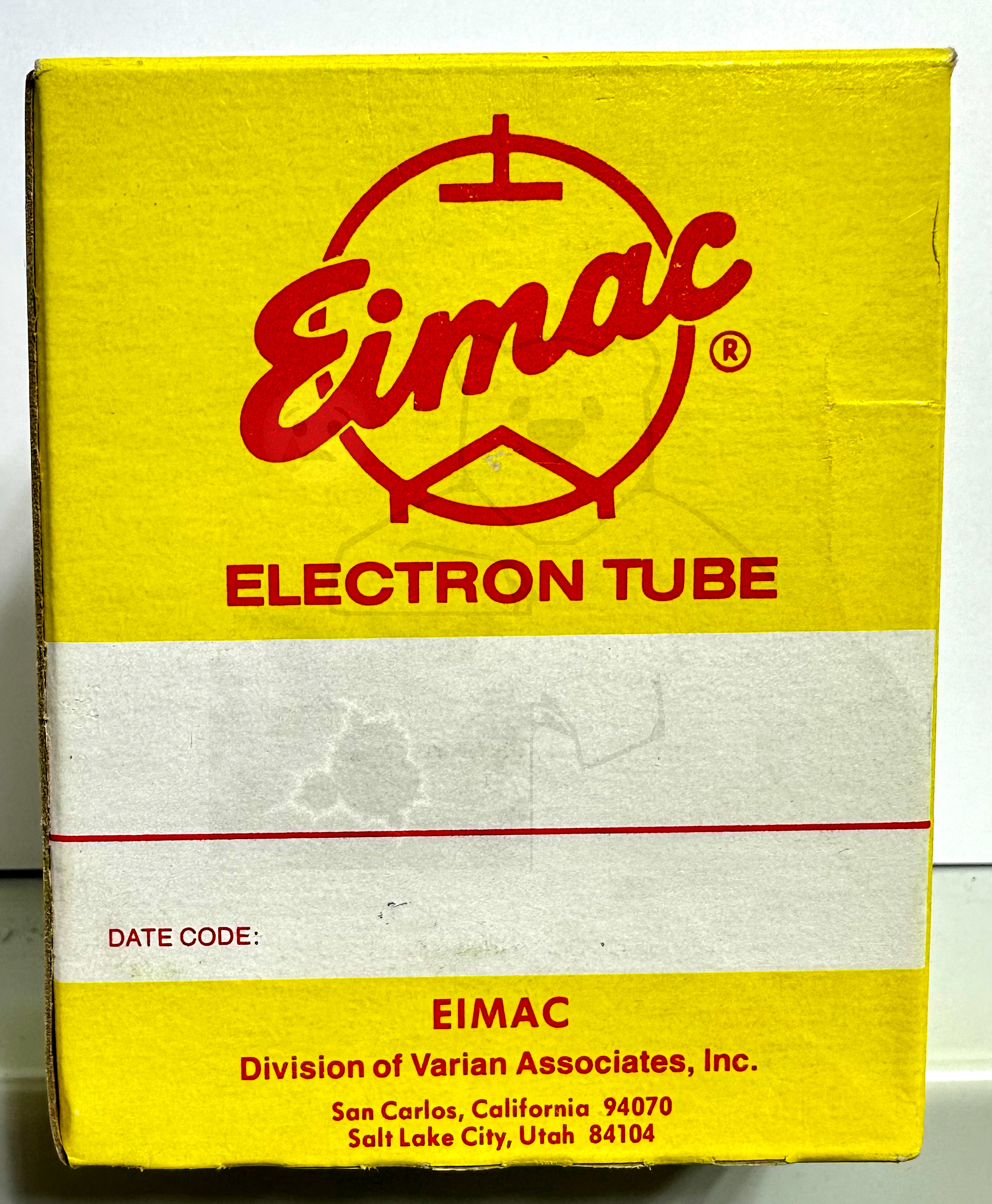 Röhre 4CX350A #8499 Verpackung Bild 3