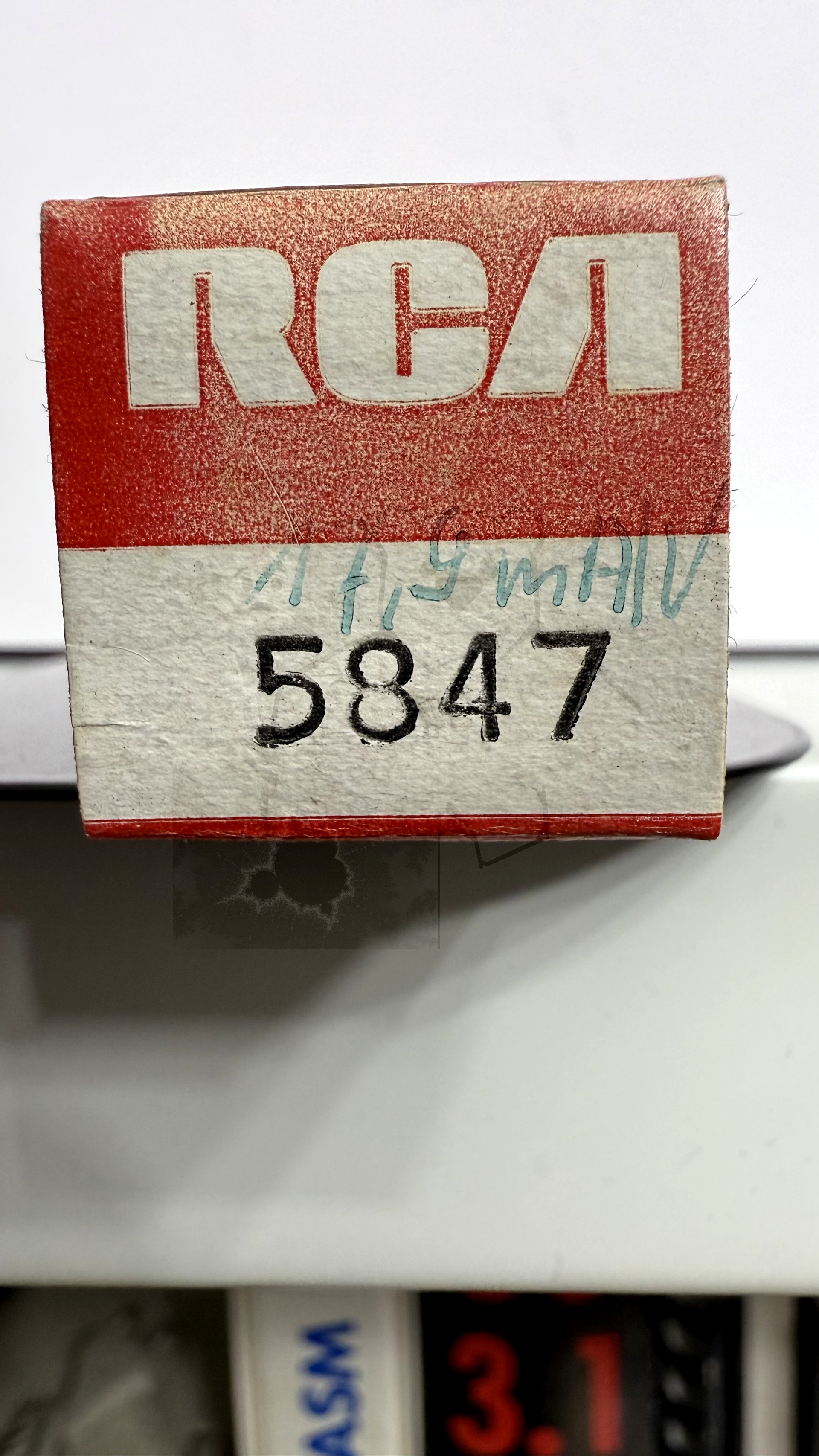 Röhre 5847 #7693 Verpackung Bild 3