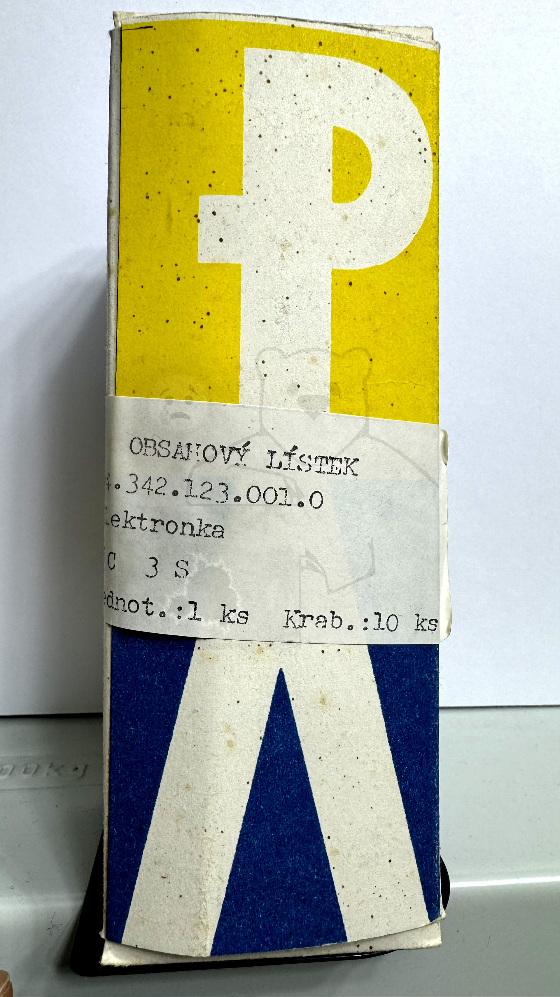 Röhre 5Ц3С #3624 Verpackung Bild 3