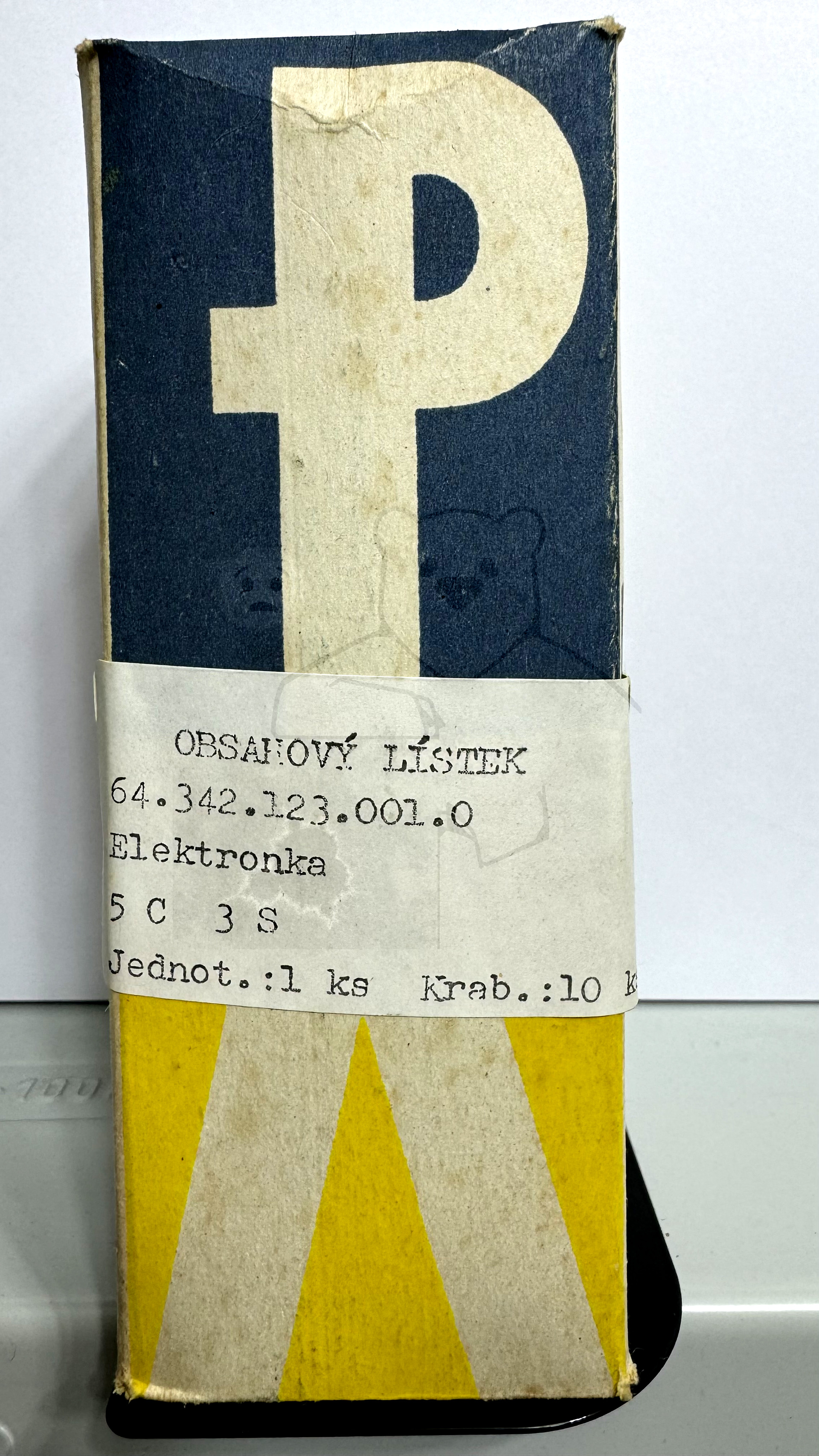 Röhre 5Ц3С #7350 Verpackung Bild 2