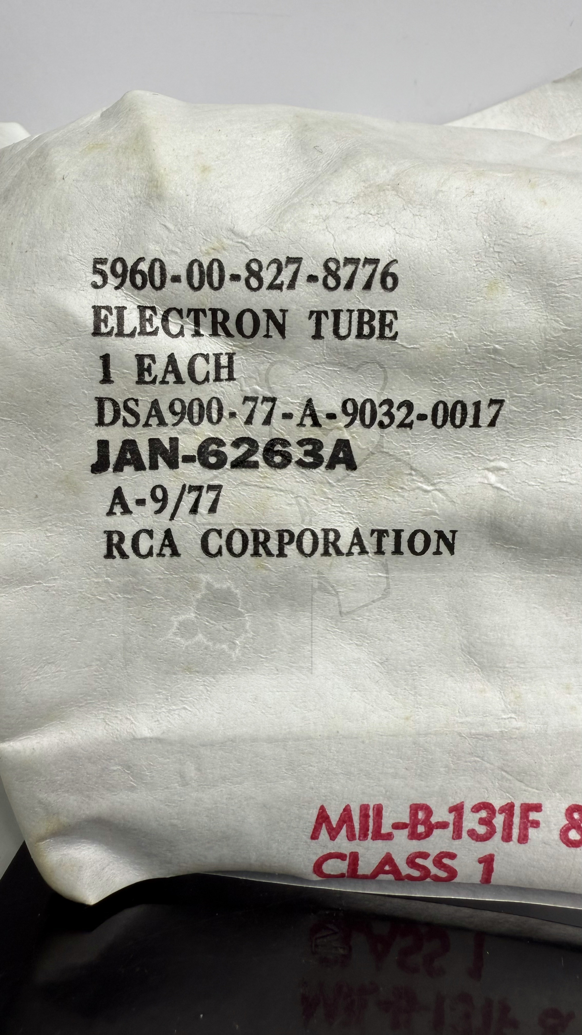 Röhre 6263A #8211 Bild 2