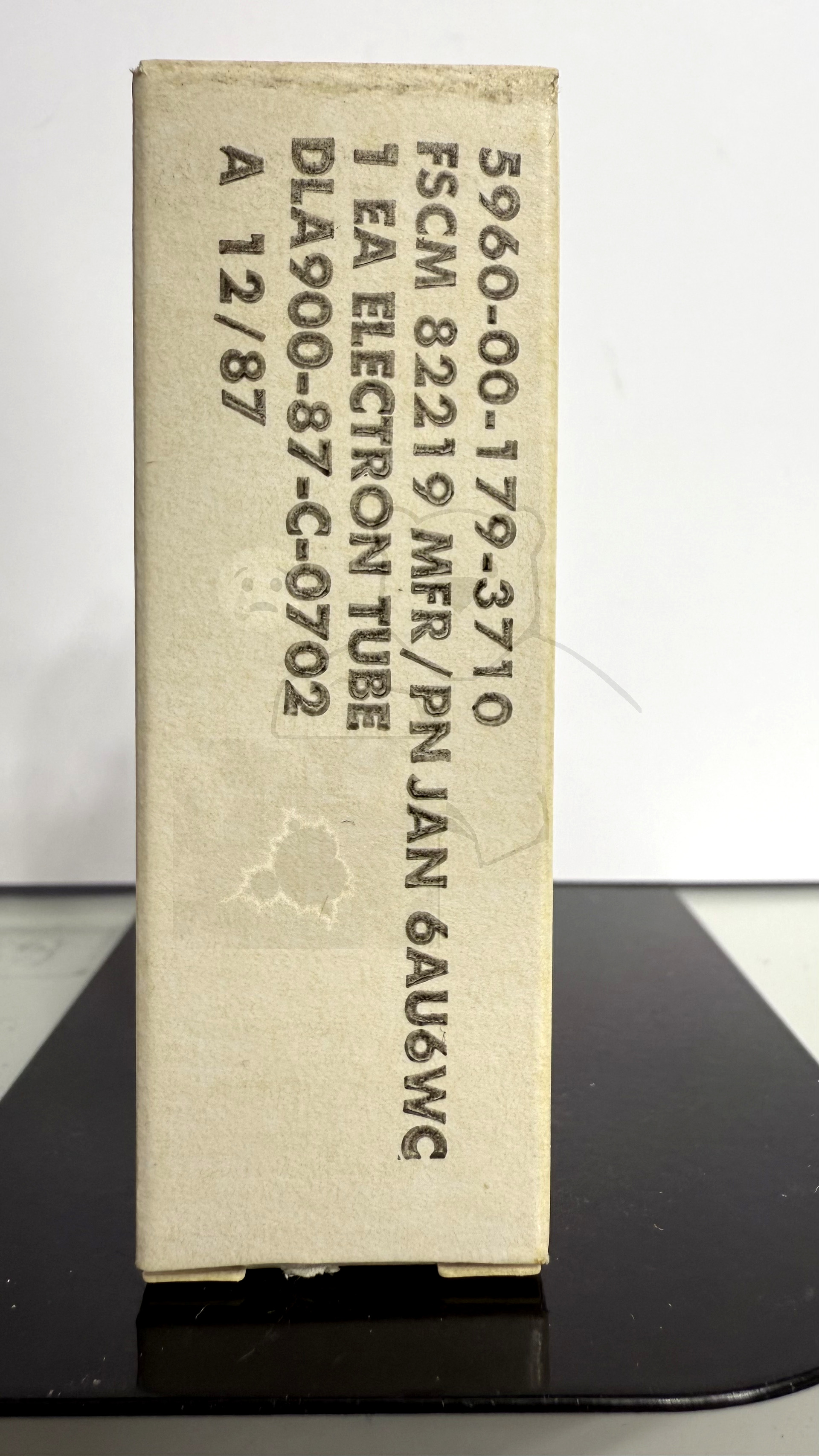 Röhre 6AUWC #8214 Verpackung Bild 2