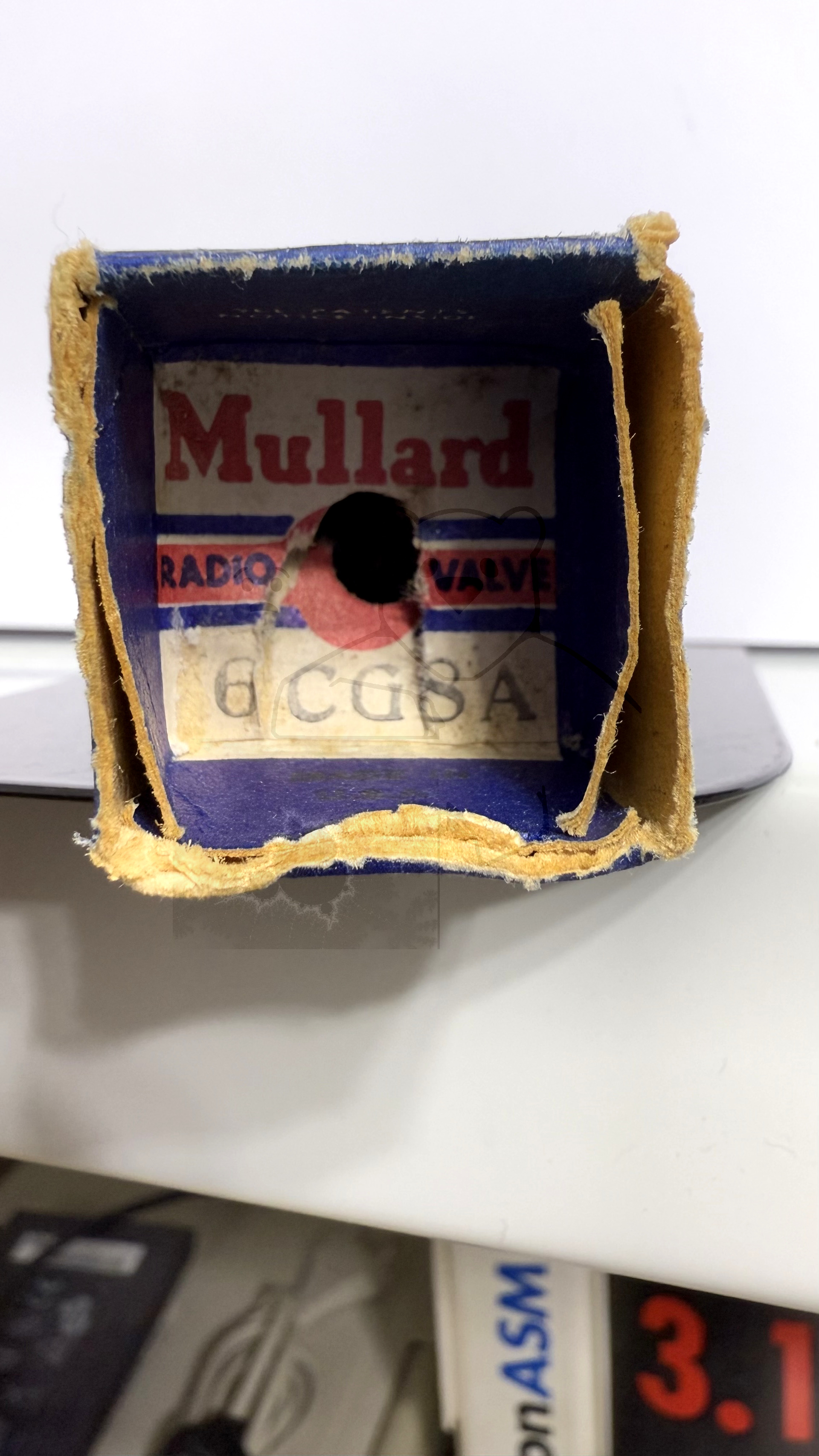 Röhre 6CG8A #7941 Verpackung Bild 3