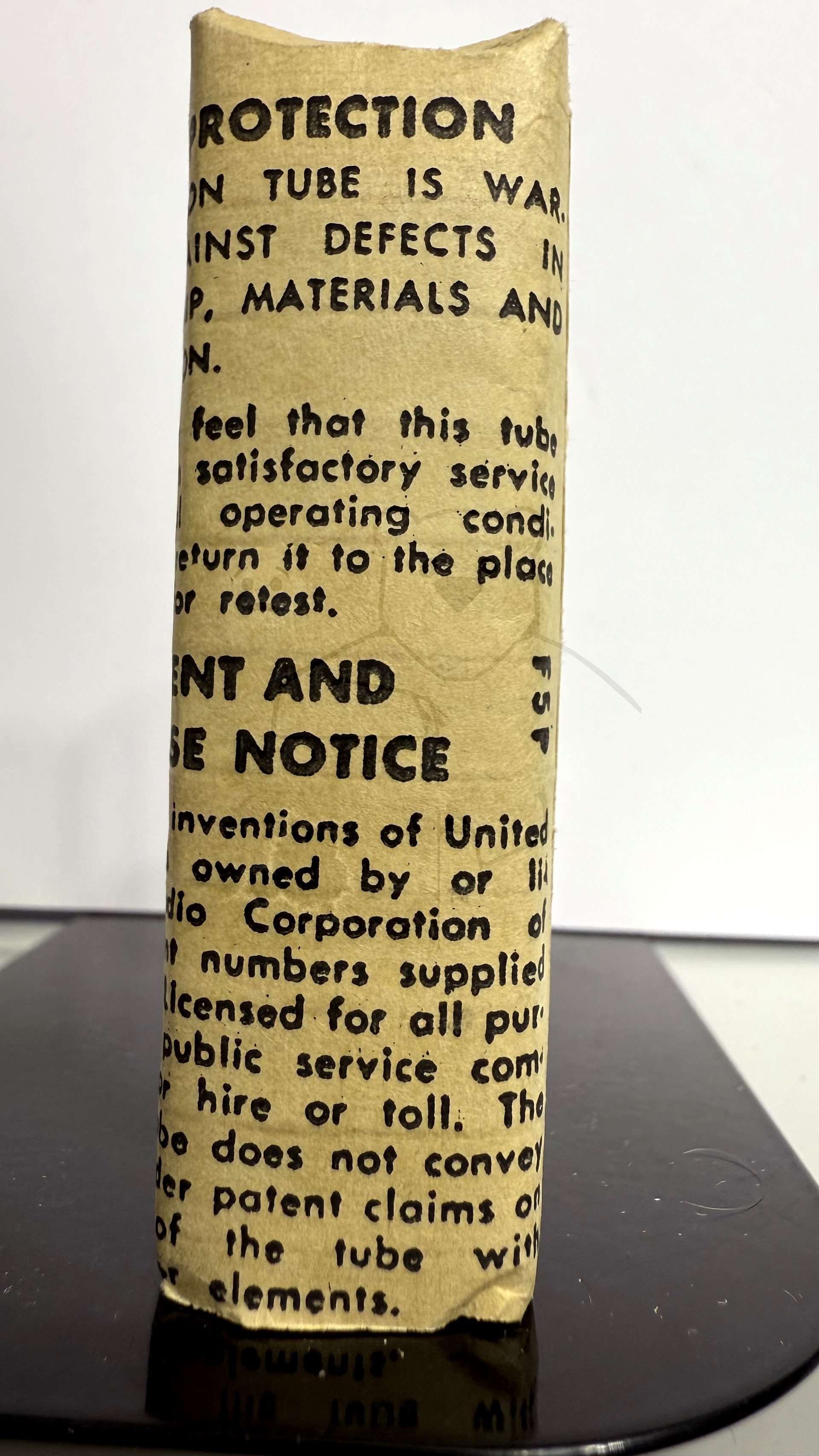 Röhre 6J6 #4067 Verpackung Bild 3