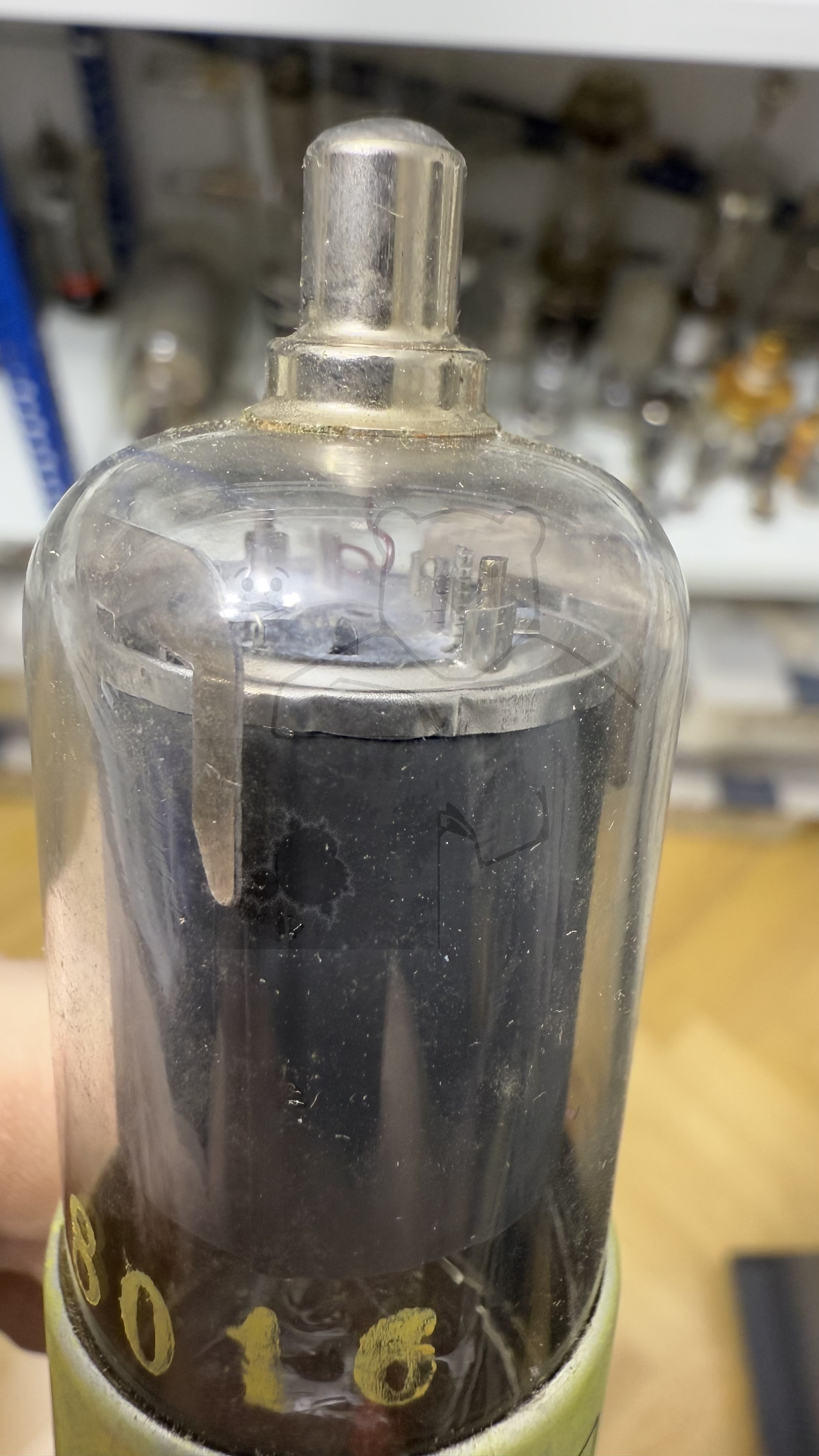 Röhre 6K8GT #3854 Bild 4