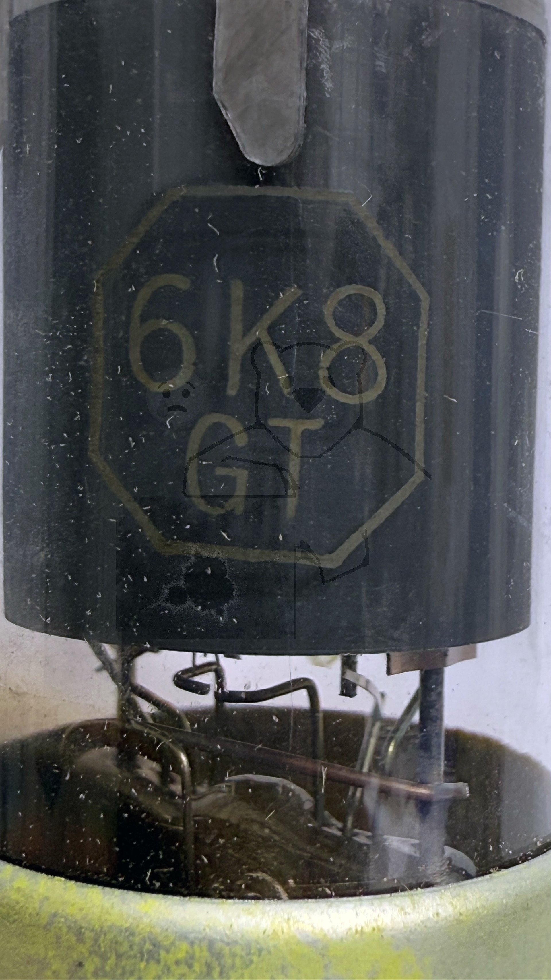 Röhre 6K8GT #3854 Bild 7