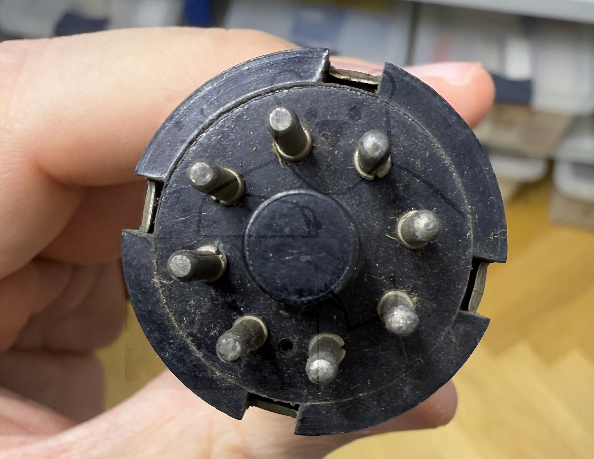 Röhre 6K8GT #8119 Bild 17