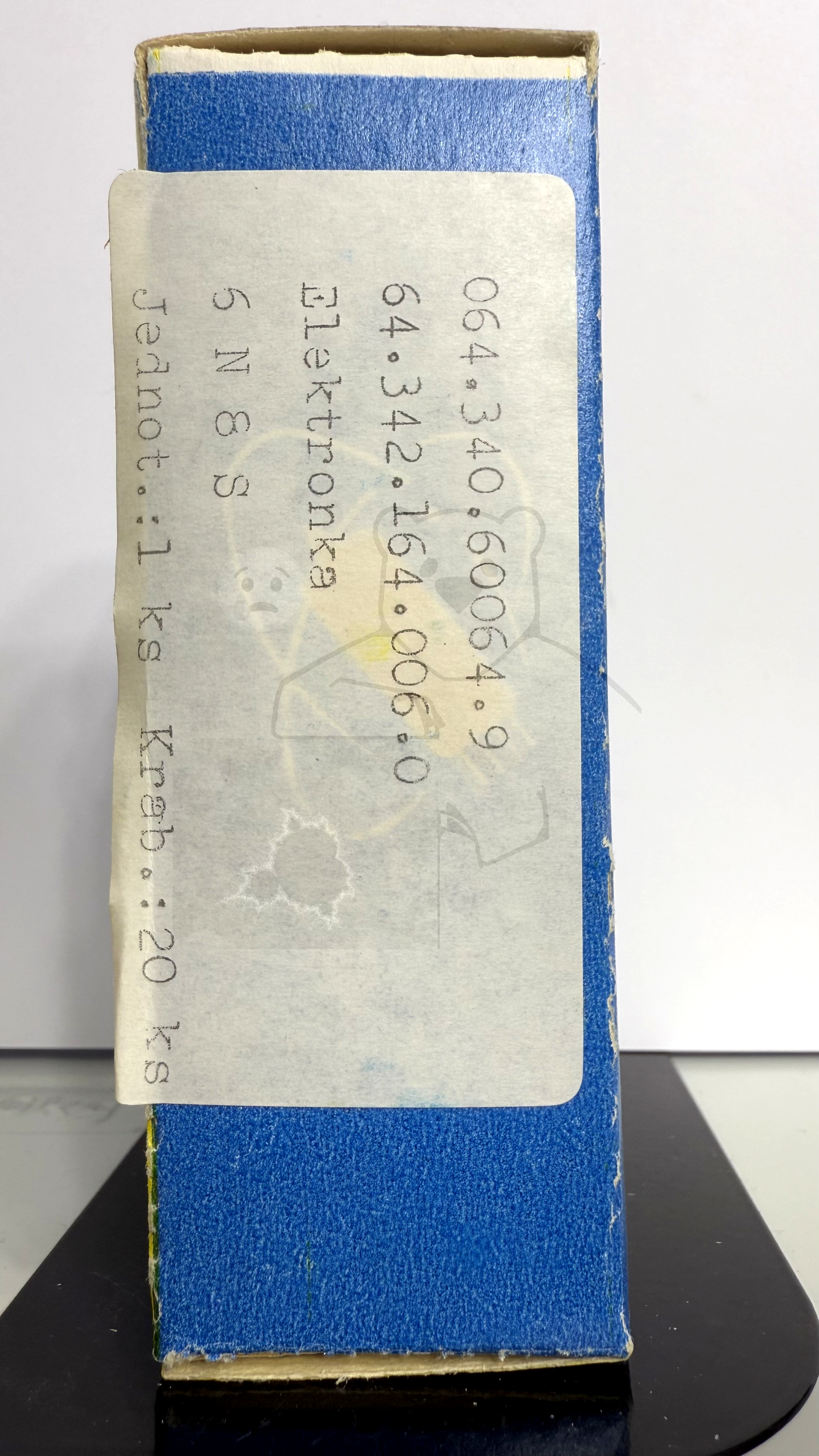 Röhre 6Н8С #8034 Verpackung Bild 3