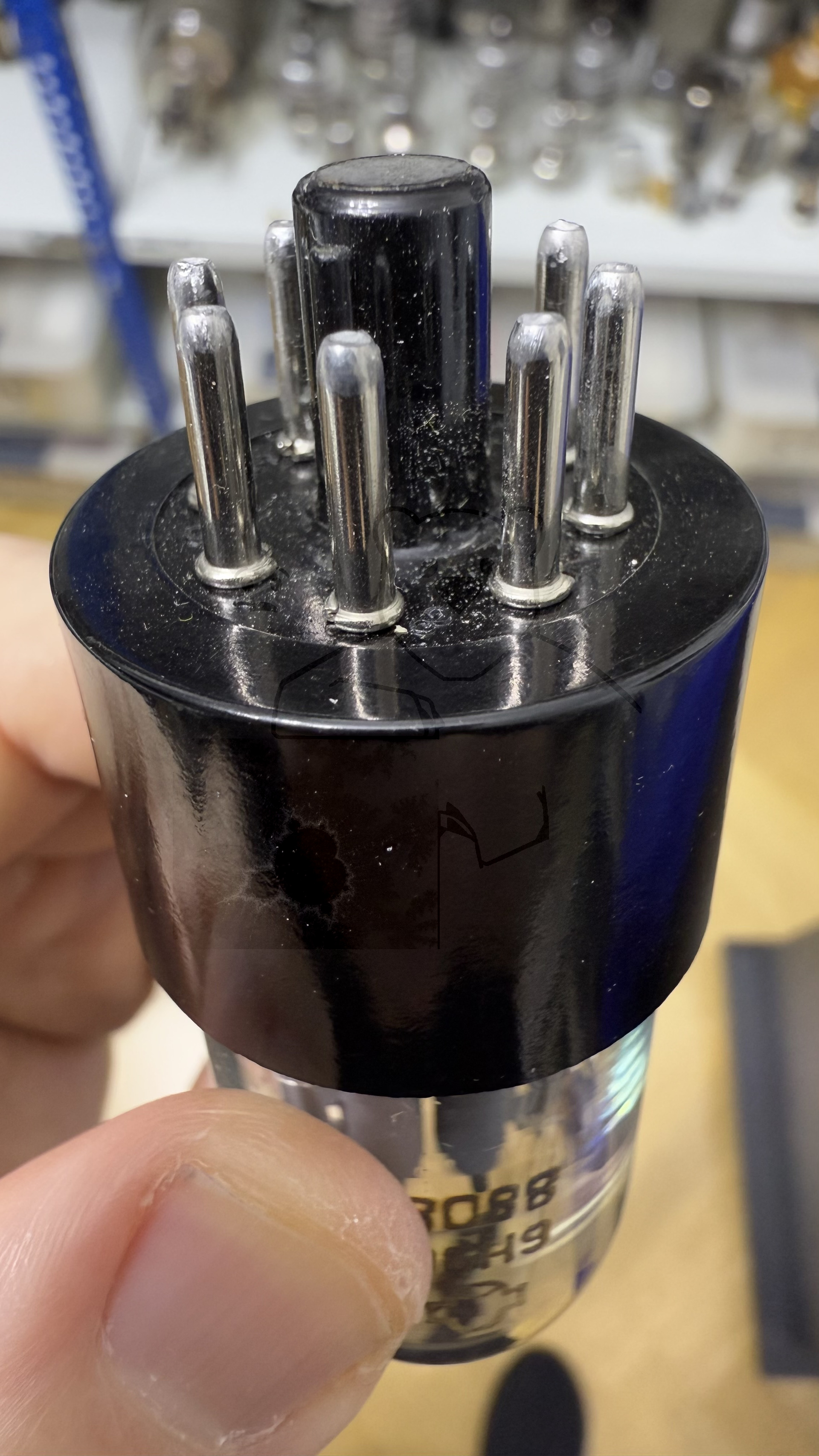 Röhre 6Н9С #8057 Bild 25