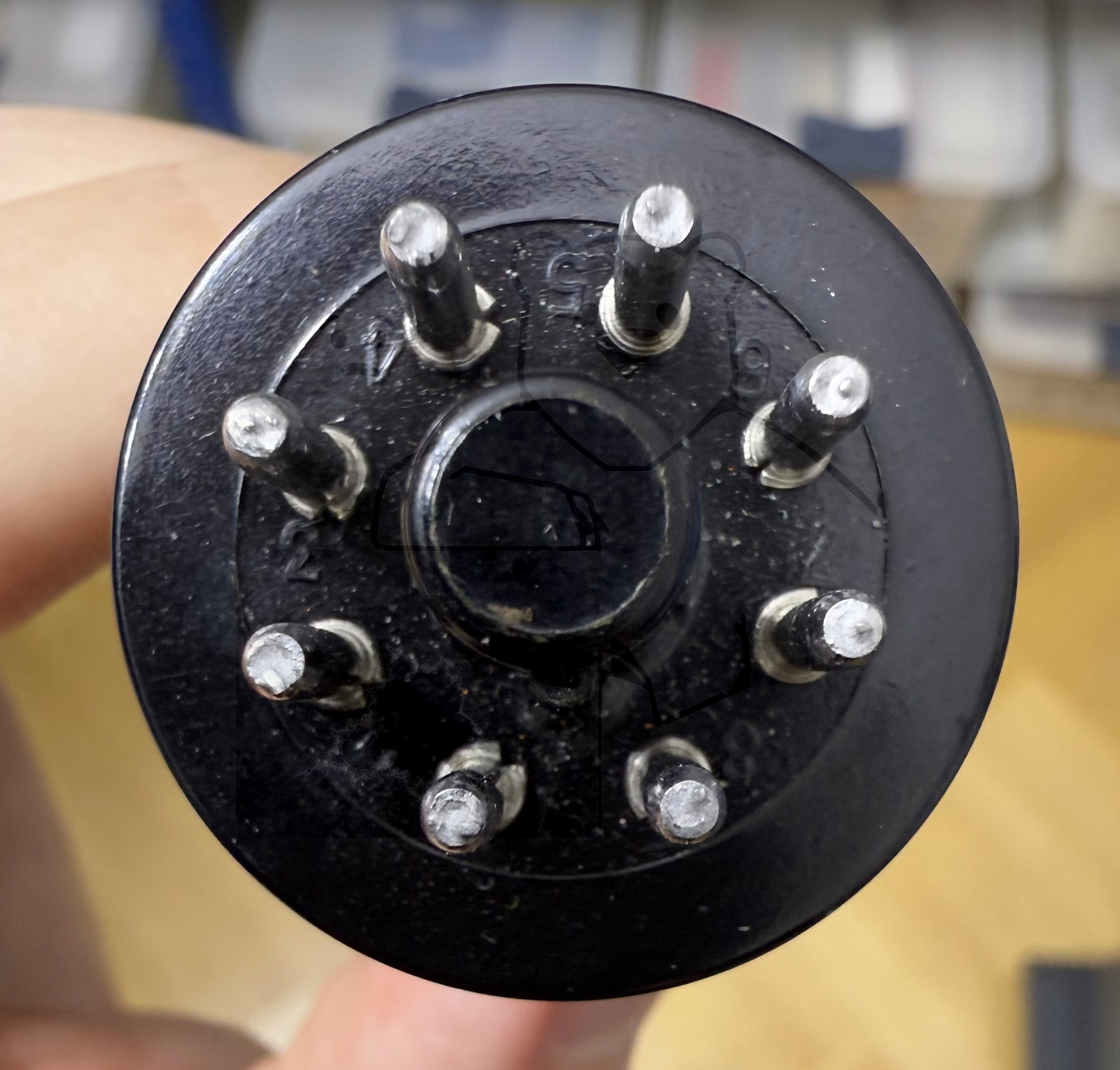 Röhre 6Н9С #8057 Bild 26