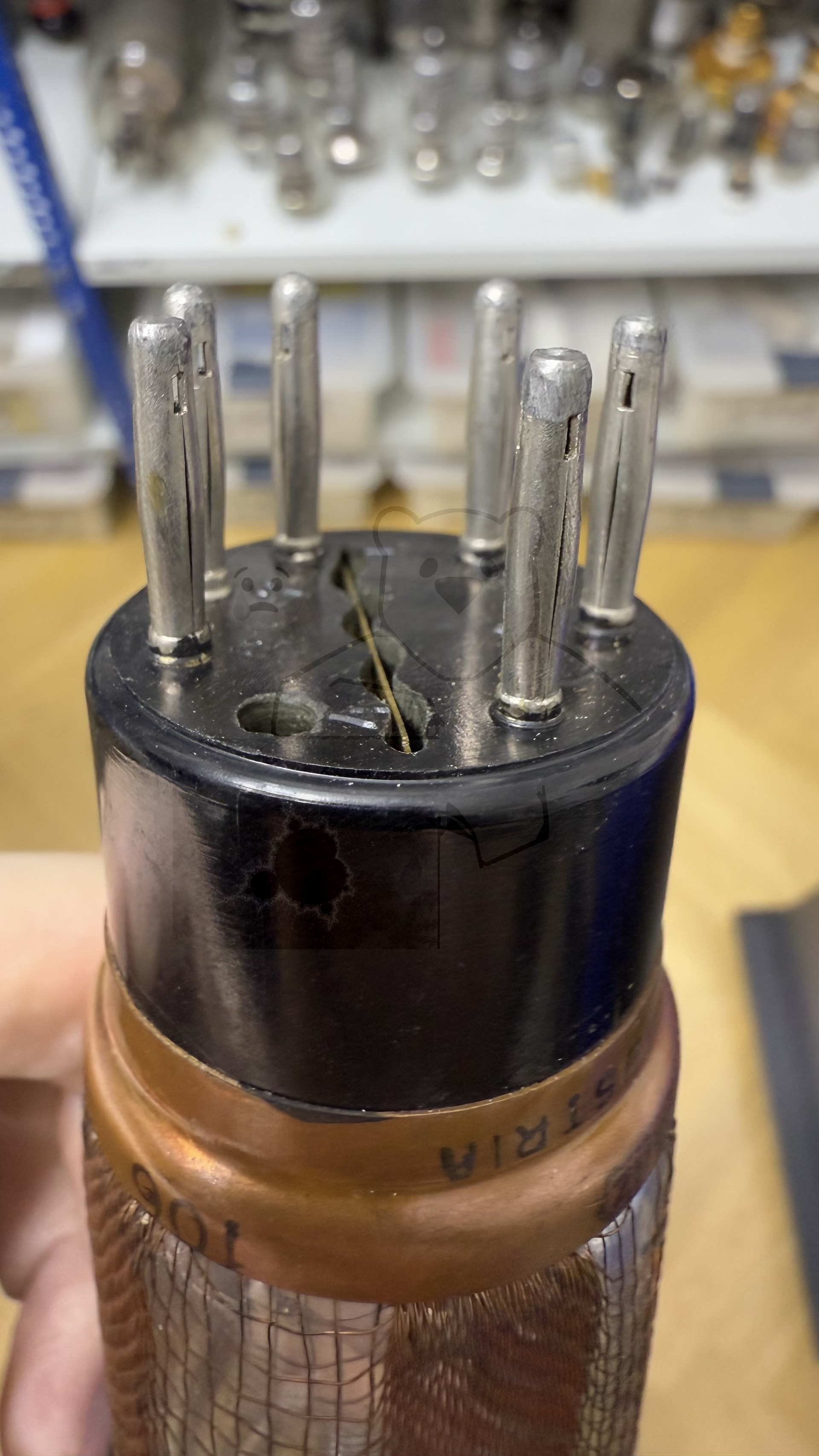 Röhre A520 (Ostar-Ganz, 7pol Hexodensockel) #7758 Bild 20