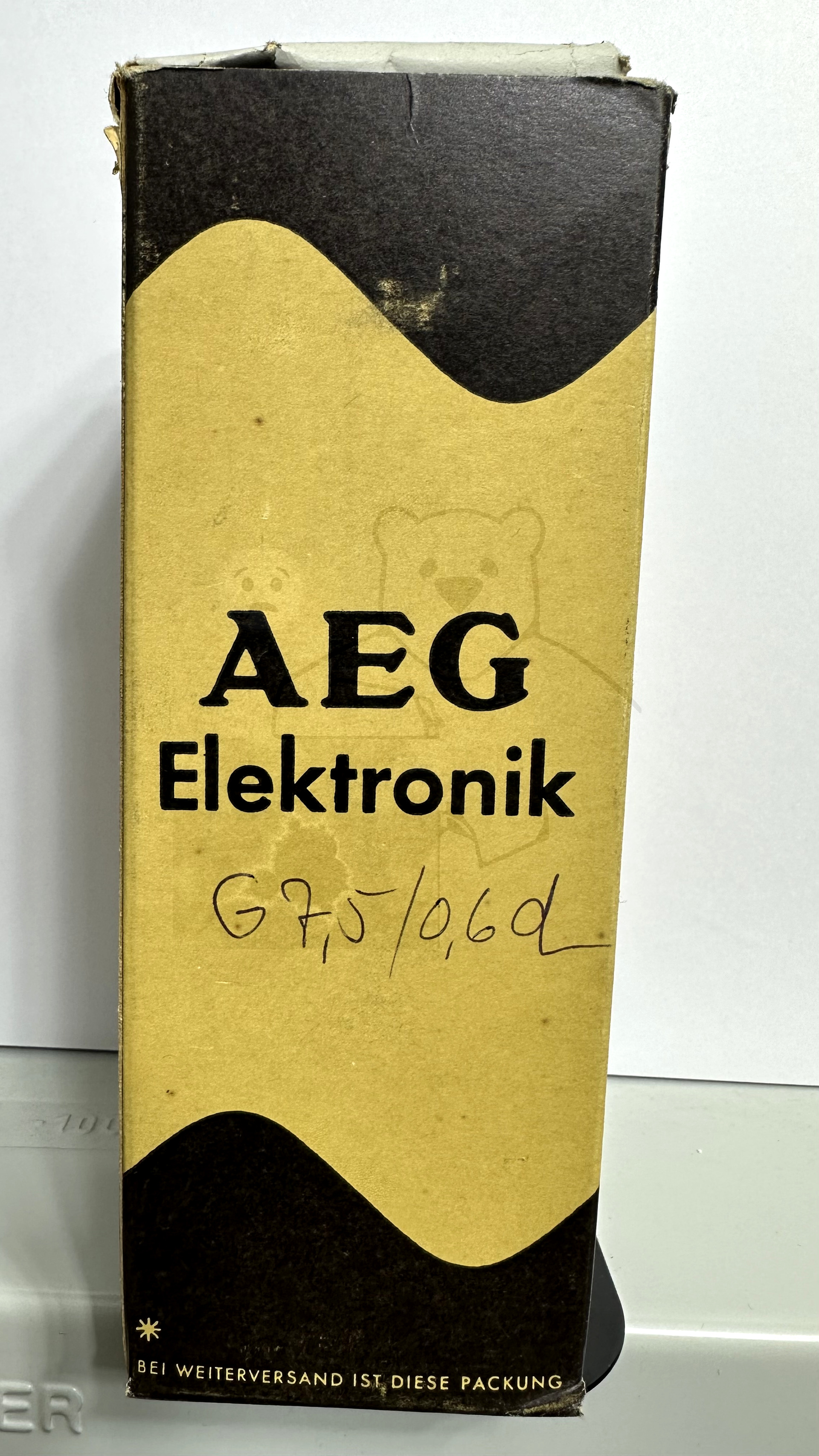 Röhre AG5004 #4776 Verpackung Bild 2