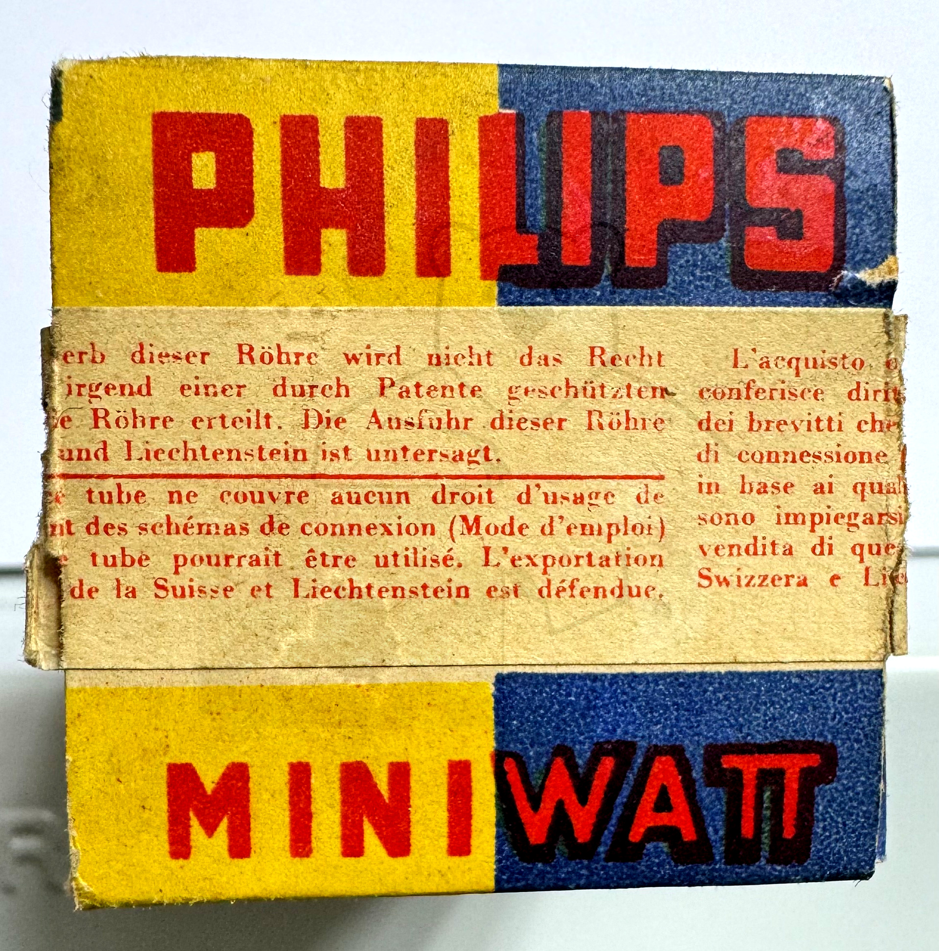 Röhre DF22 #3850 Verpackung Bild 2