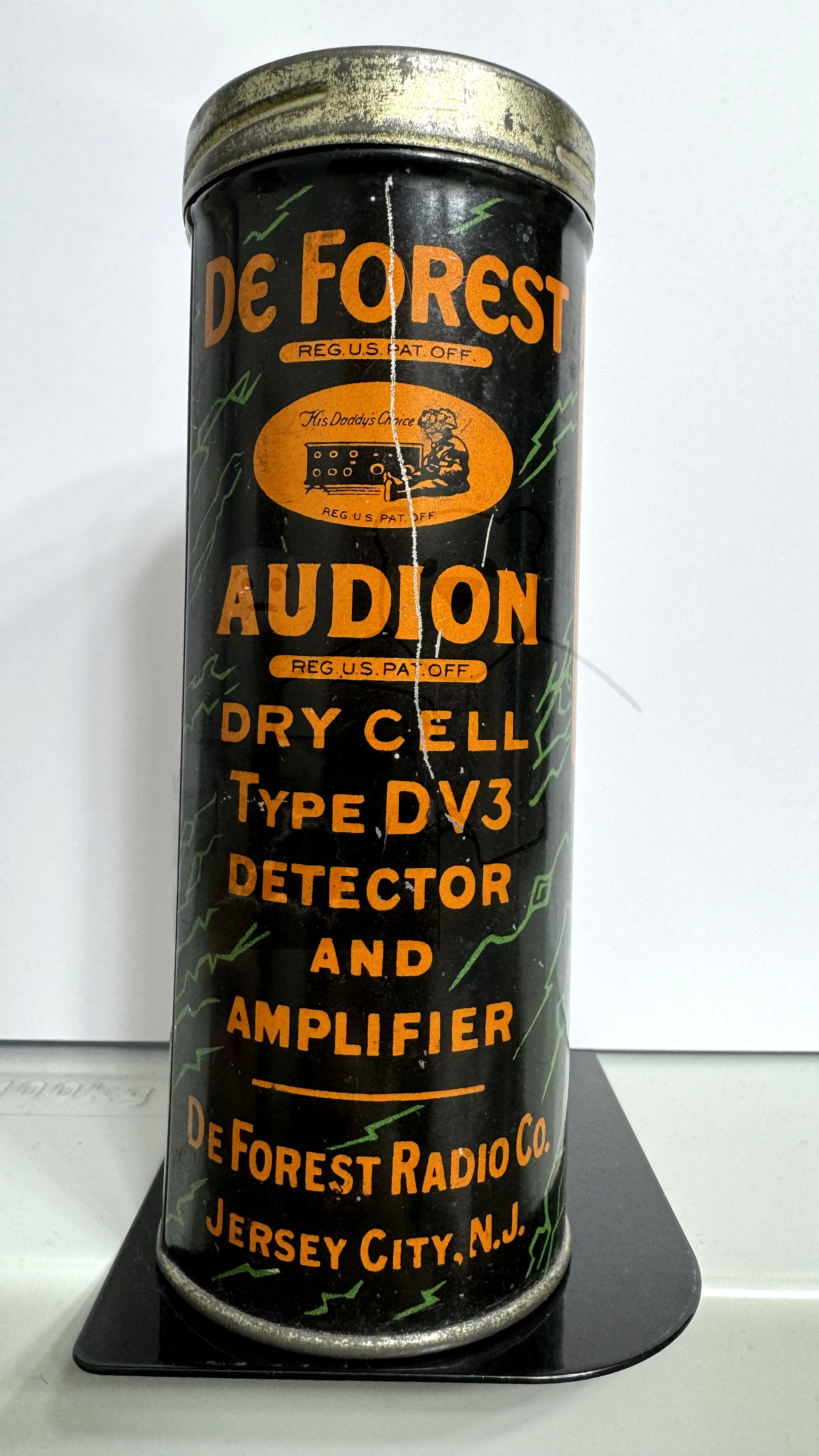Röhre DeForest DV3 #6987 Verpackung Bild 1