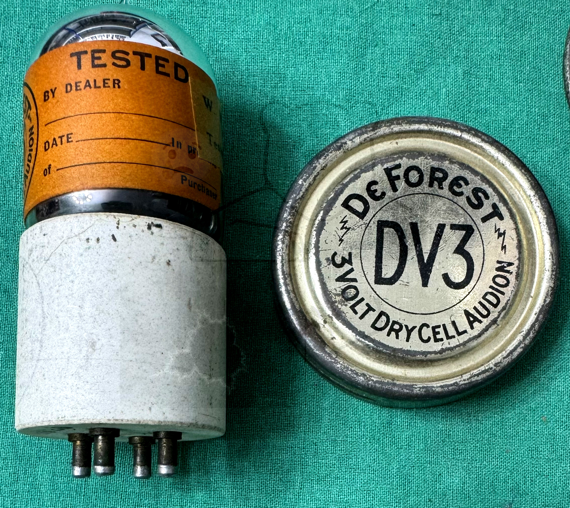 Röhre DeForest DV3 #6987 Verpackung Bild 10