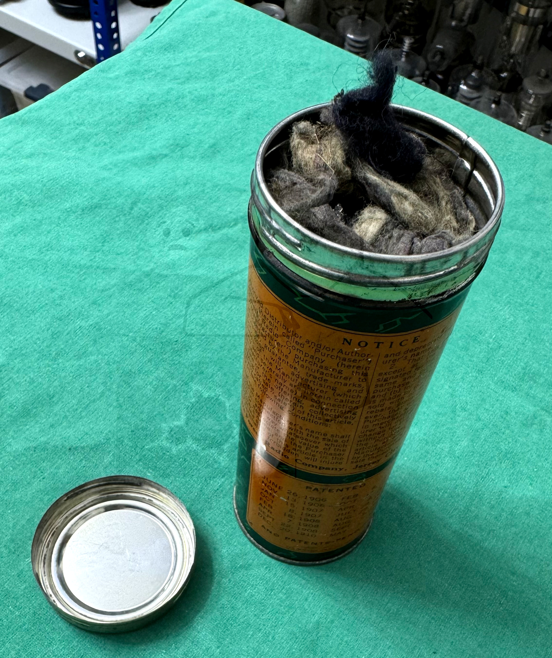 Röhre DeForest DV3 #6987 Verpackung Bild 11