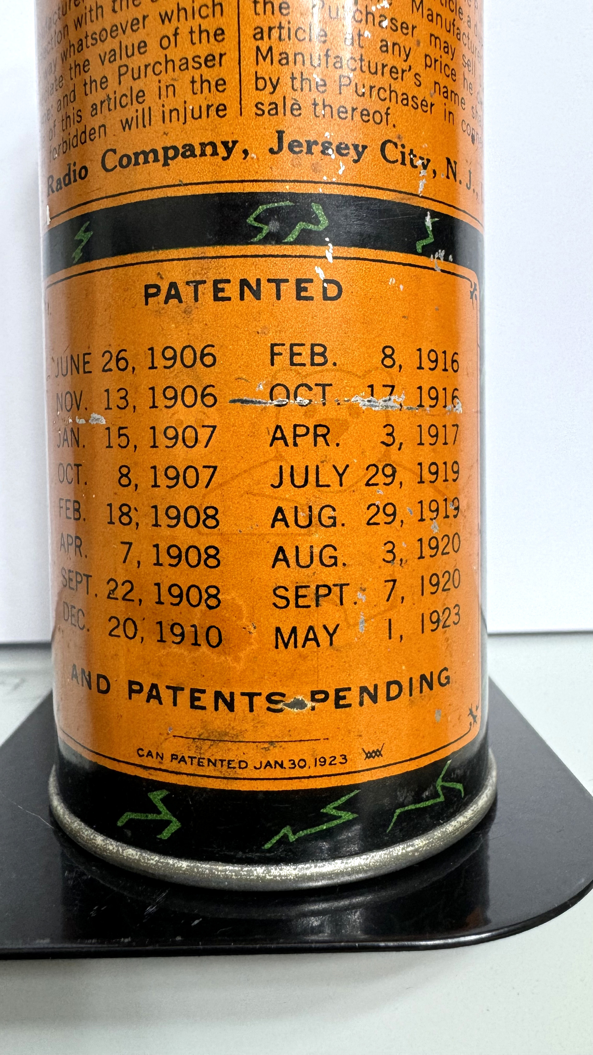 Röhre DeForest DV3 #6987 Verpackung Bild 5