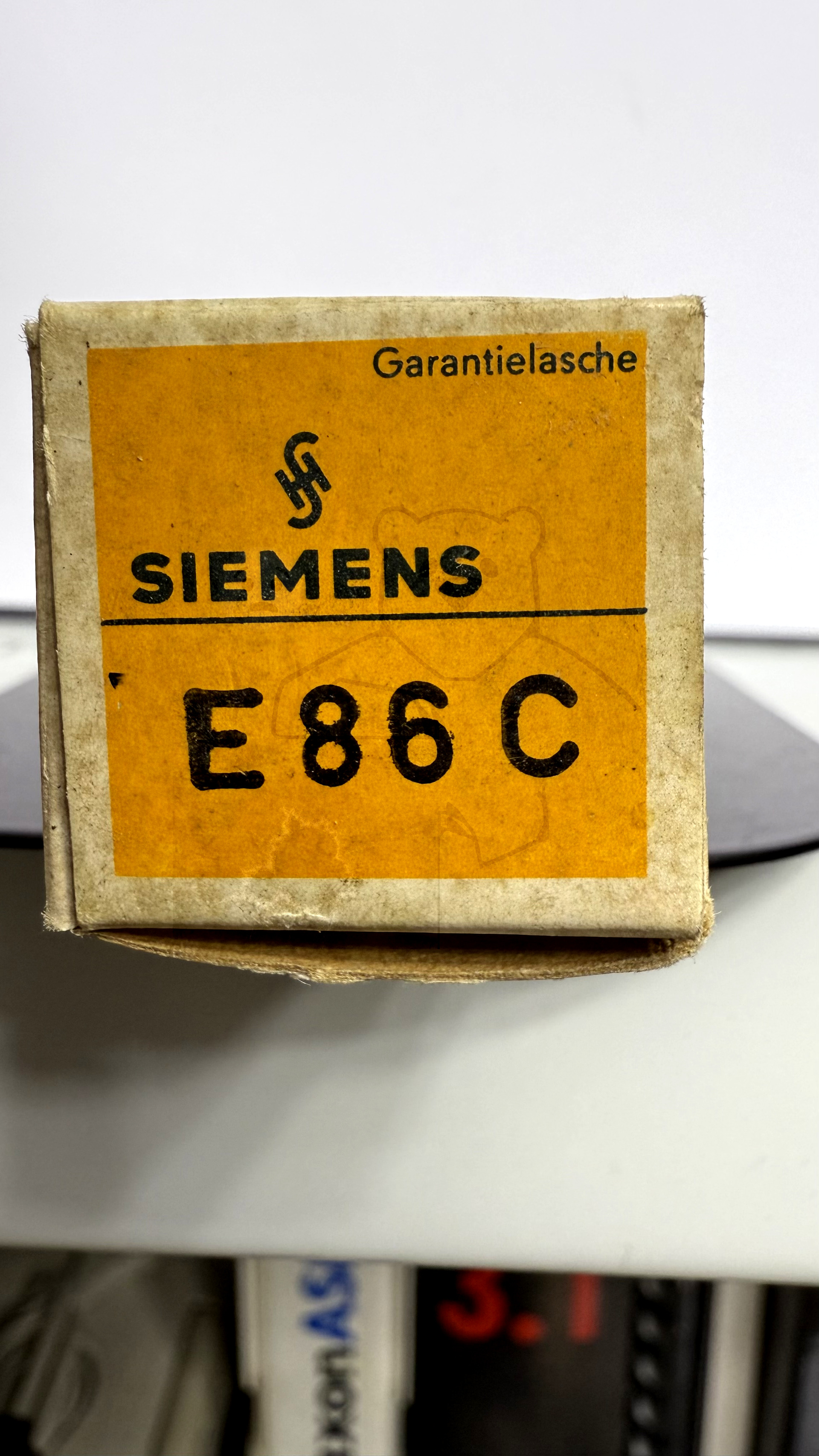 Röhre E86C #8210 Verpackung Bild 3