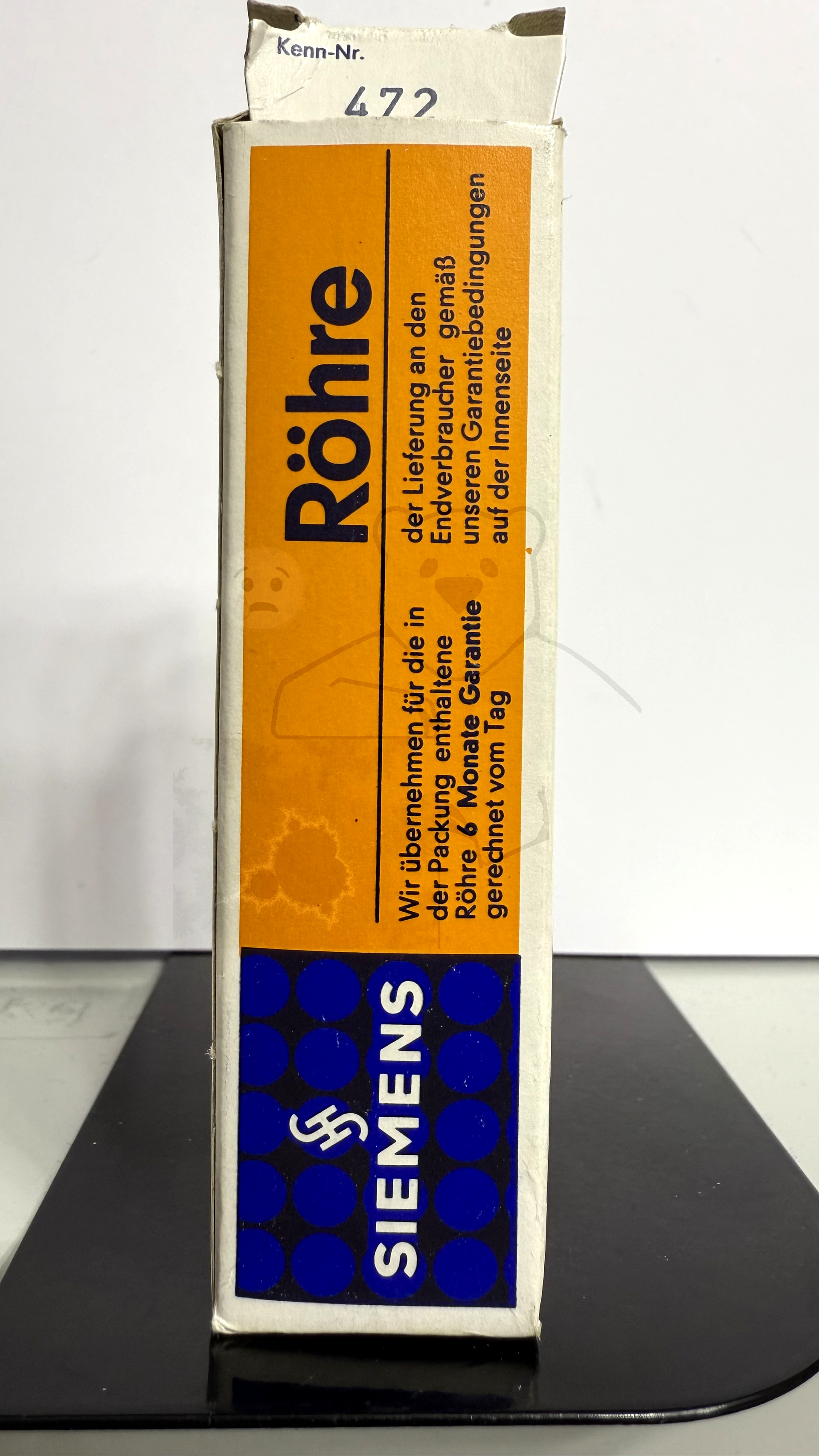 Röhre EAA91 #2295 Verpackung Bild 1