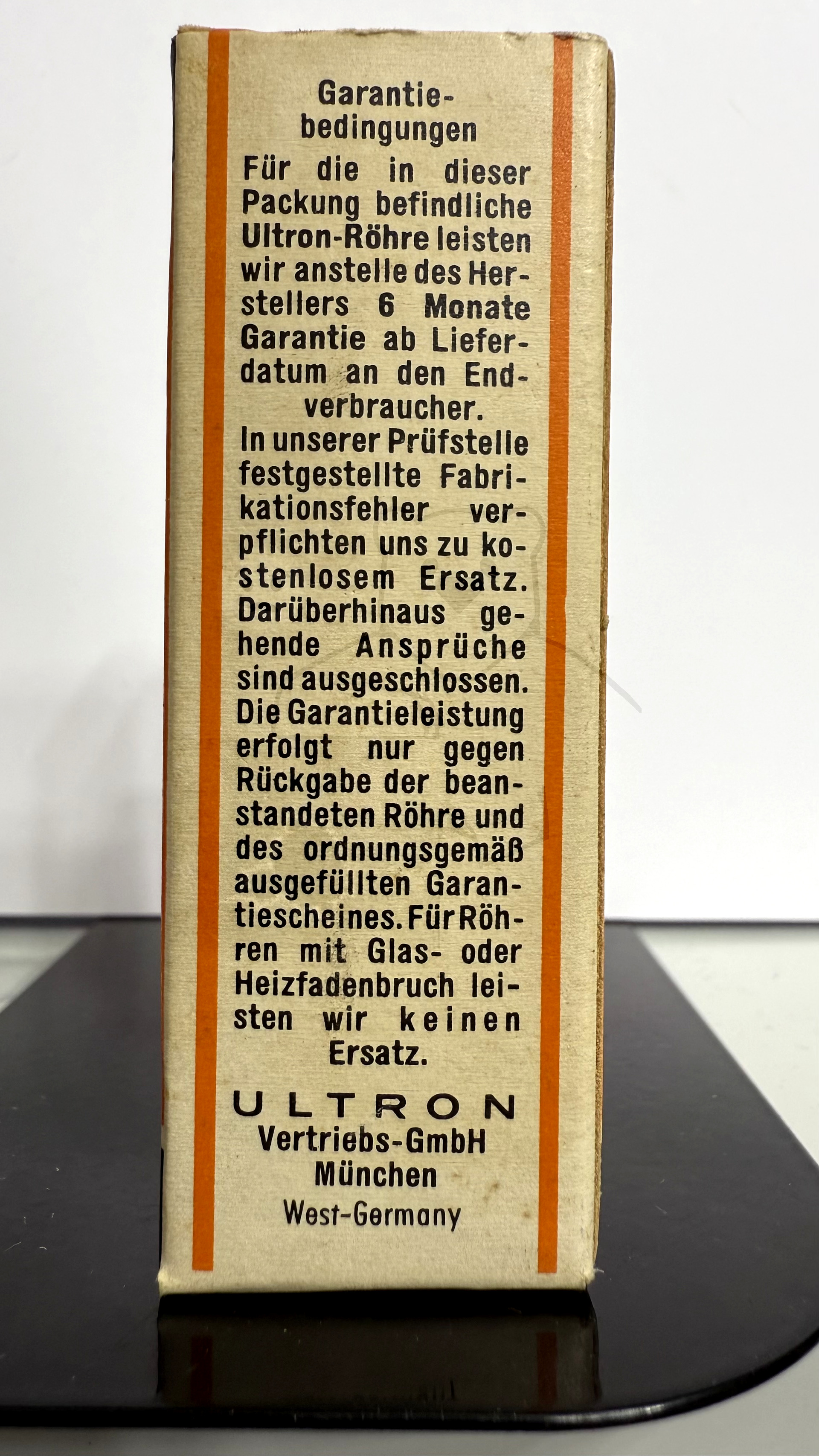 Röhre EBF80 #7092 Verpackung Bild 3