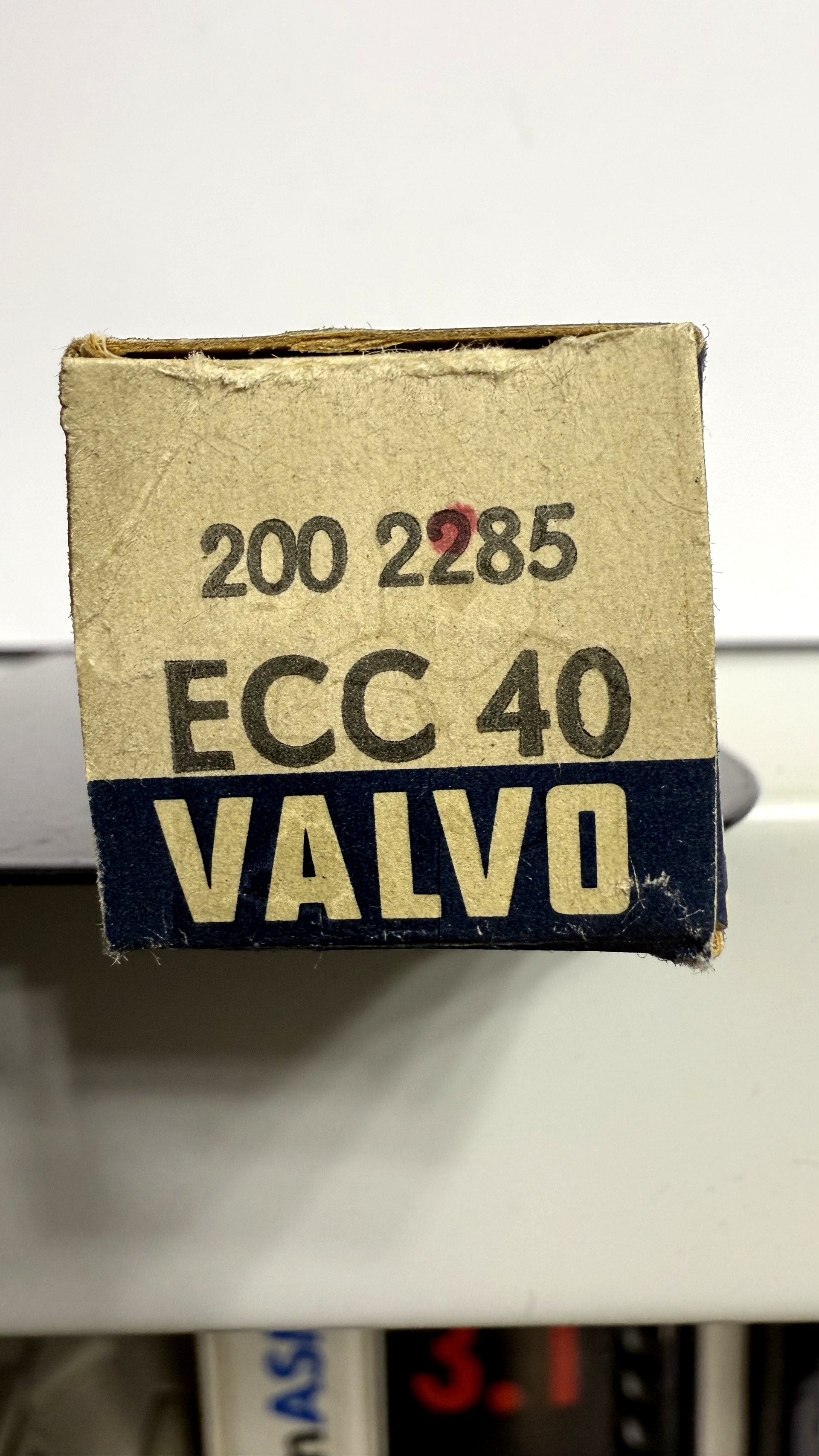 Röhre ECC40 #4048 Verpackung Bild 3