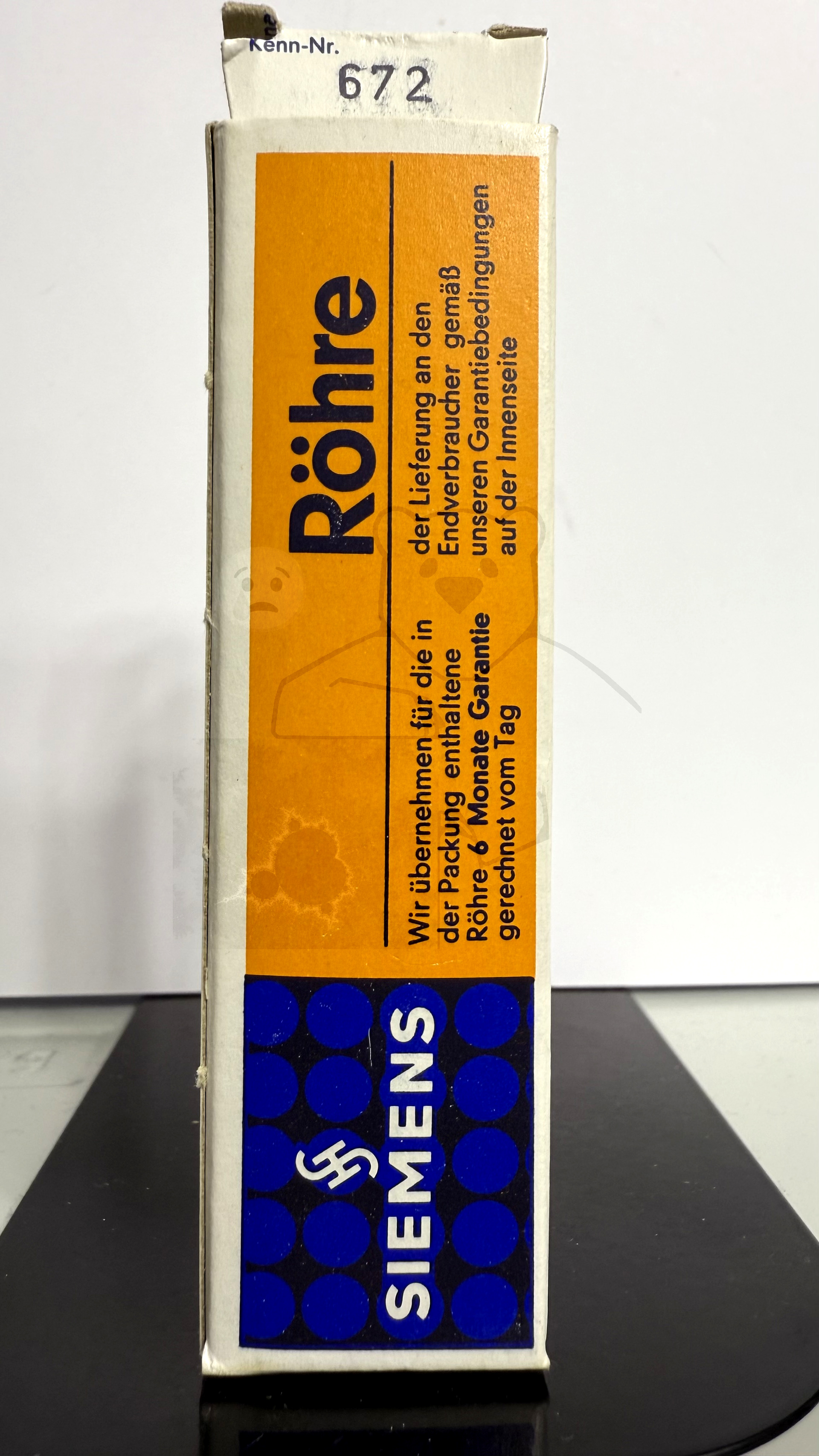 Röhre EF86 #3111 Verpackung Bild 1