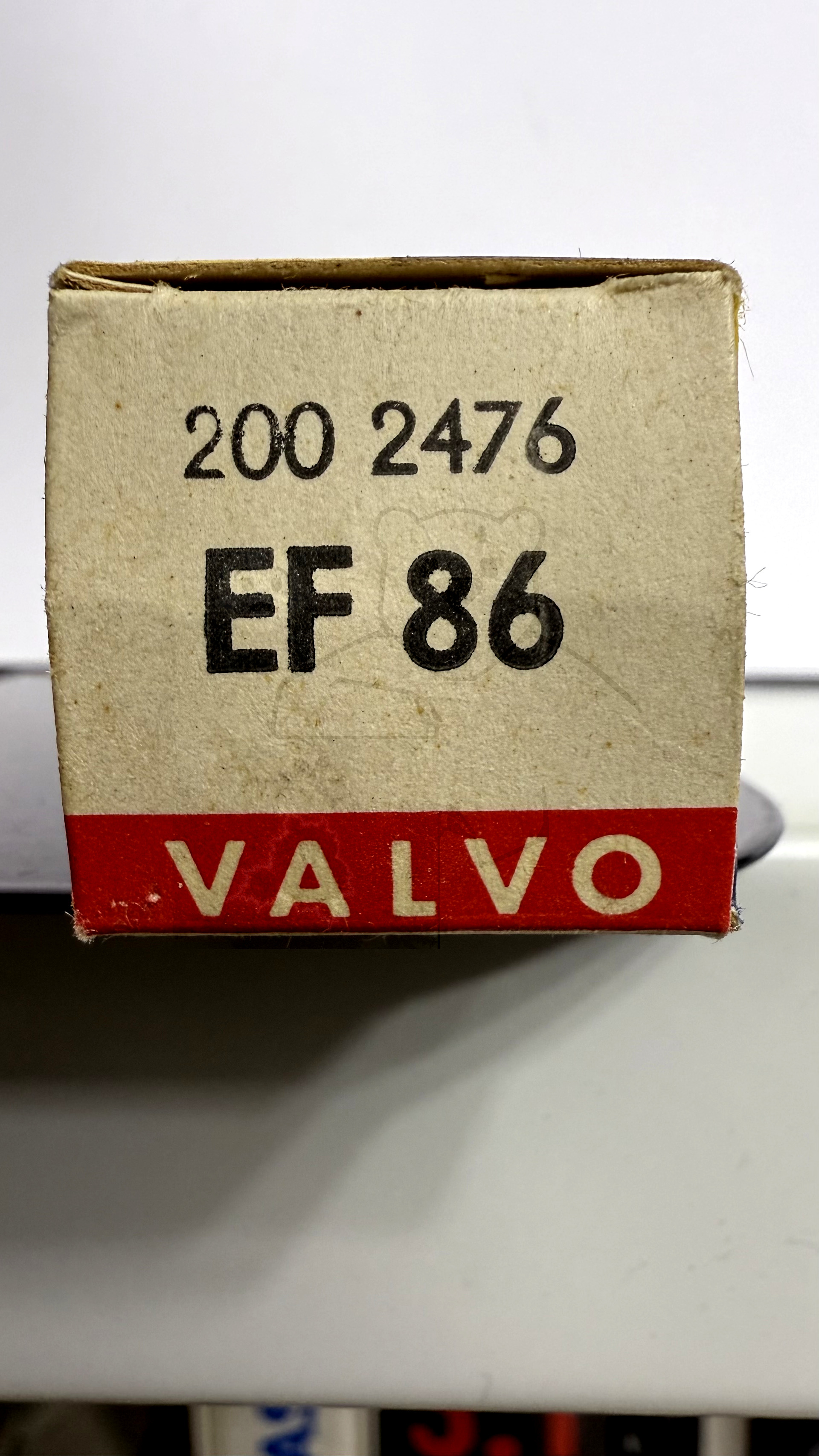 Röhre EF86 #3342 Verpackung Bild 3