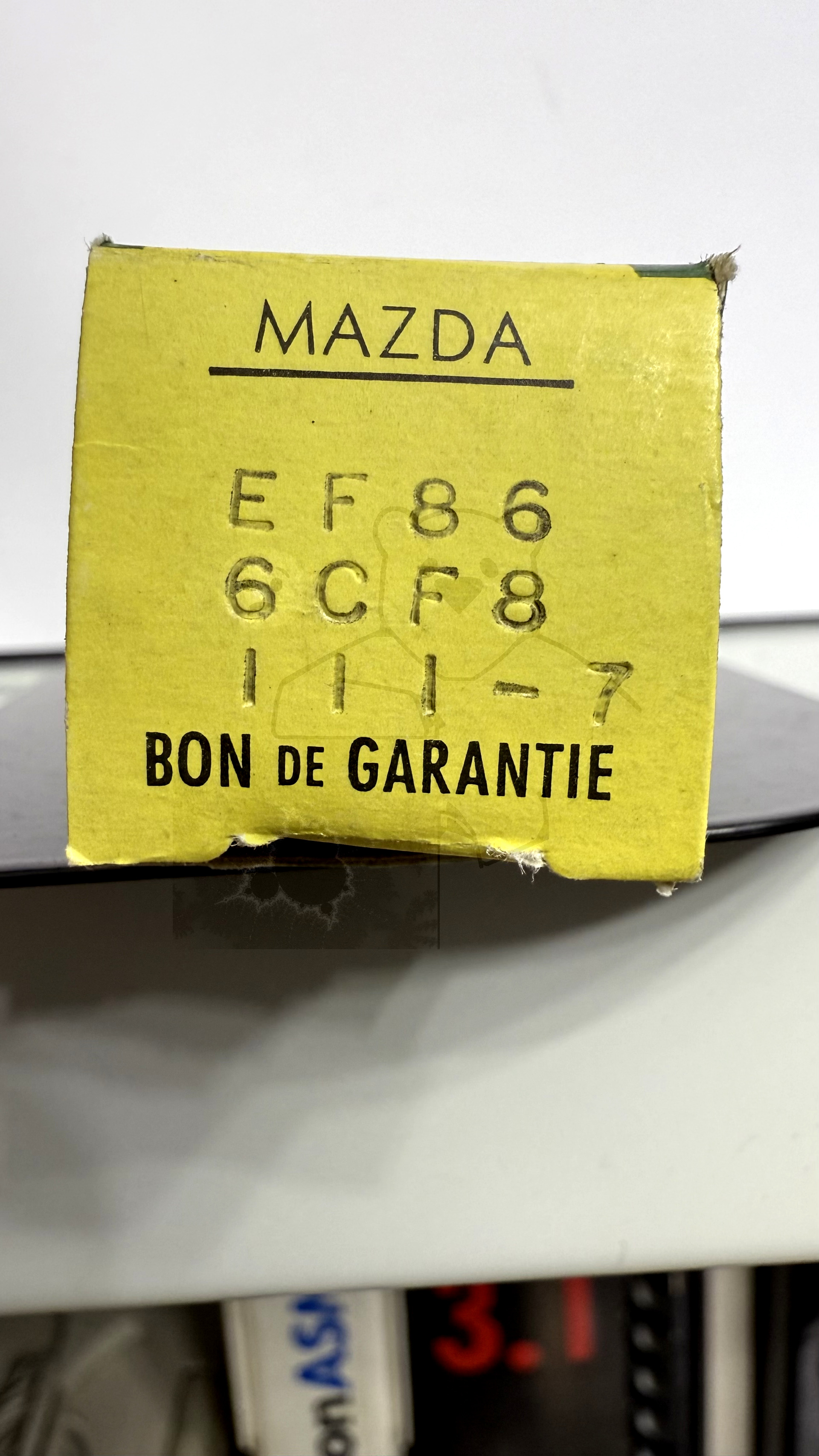 Röhre EF86 #7149 Verpackung Bild 3