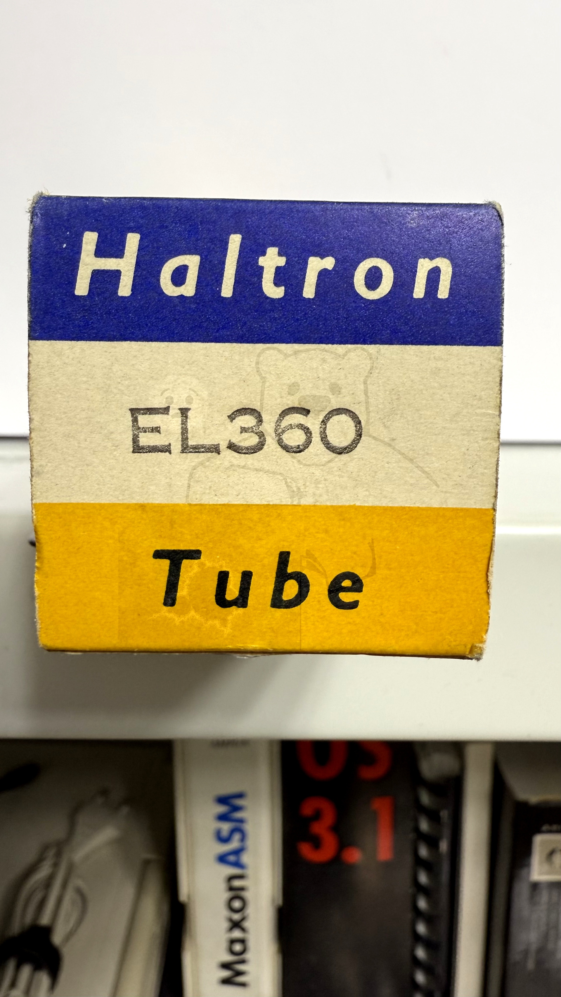 Röhre EL360 #6668 Verpackung Bild 3