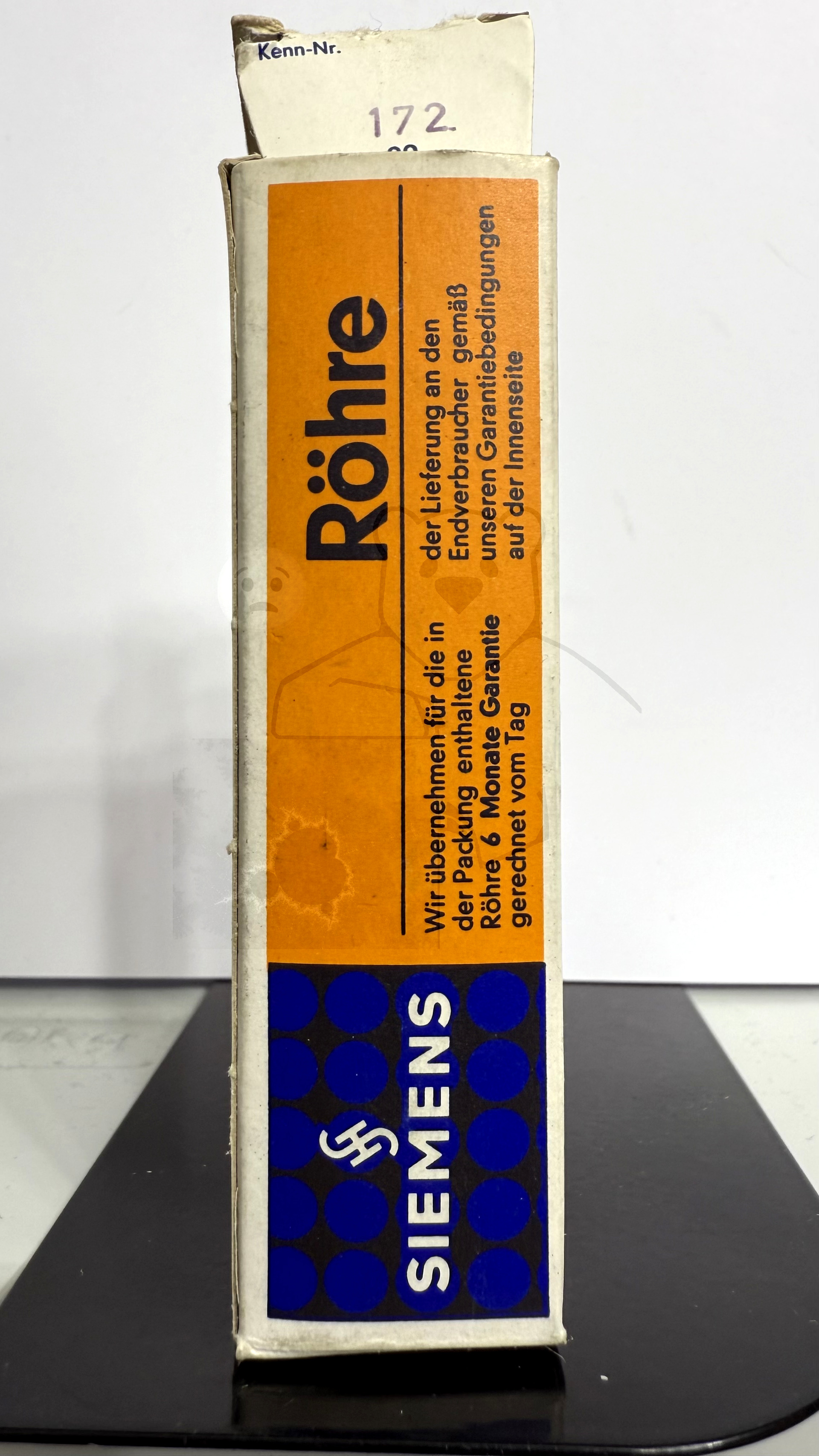 Röhre EL805 #7664 Verpackung Bild 1