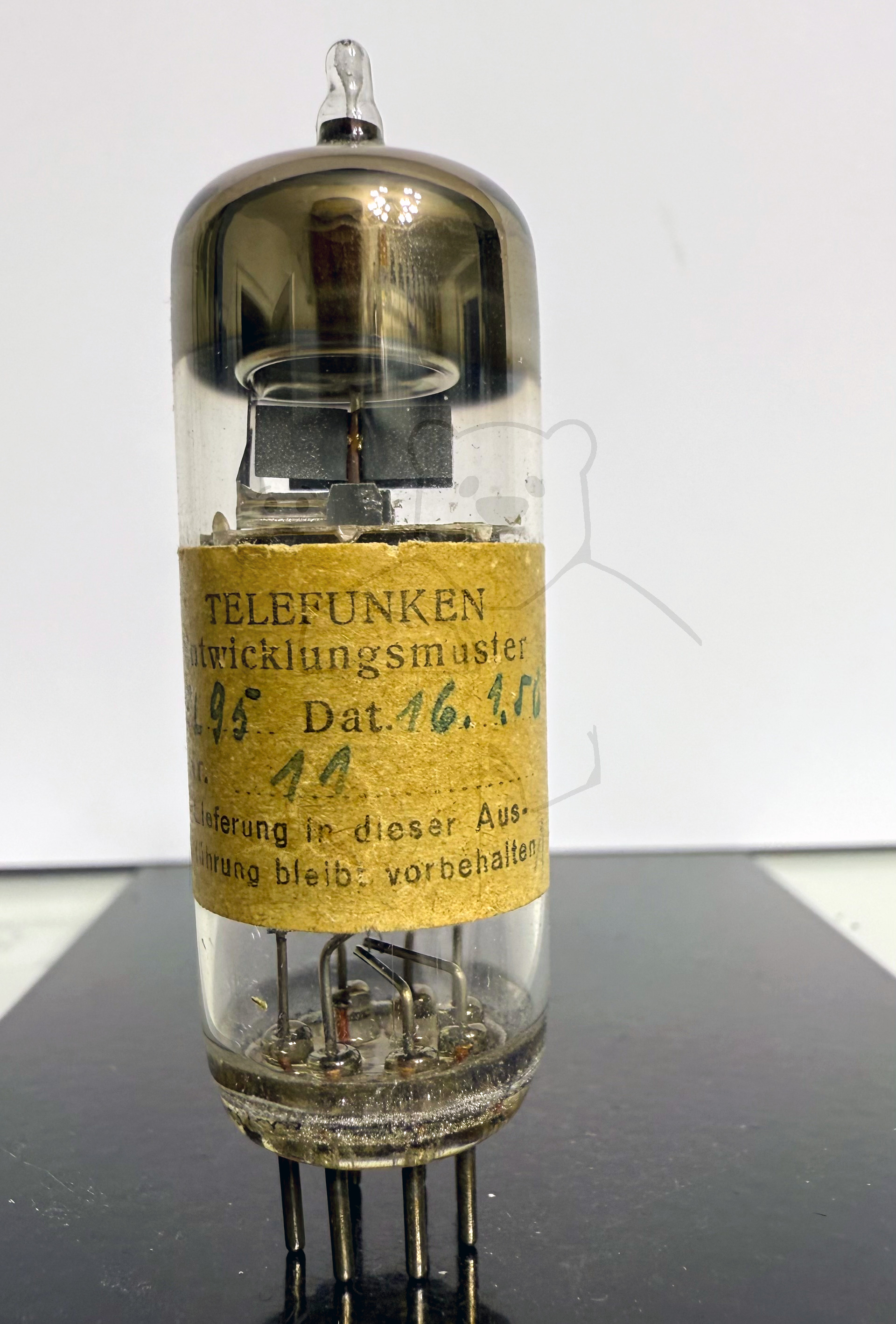 Röhre EL95 #3519 Entwicklungsmuster Bild 1