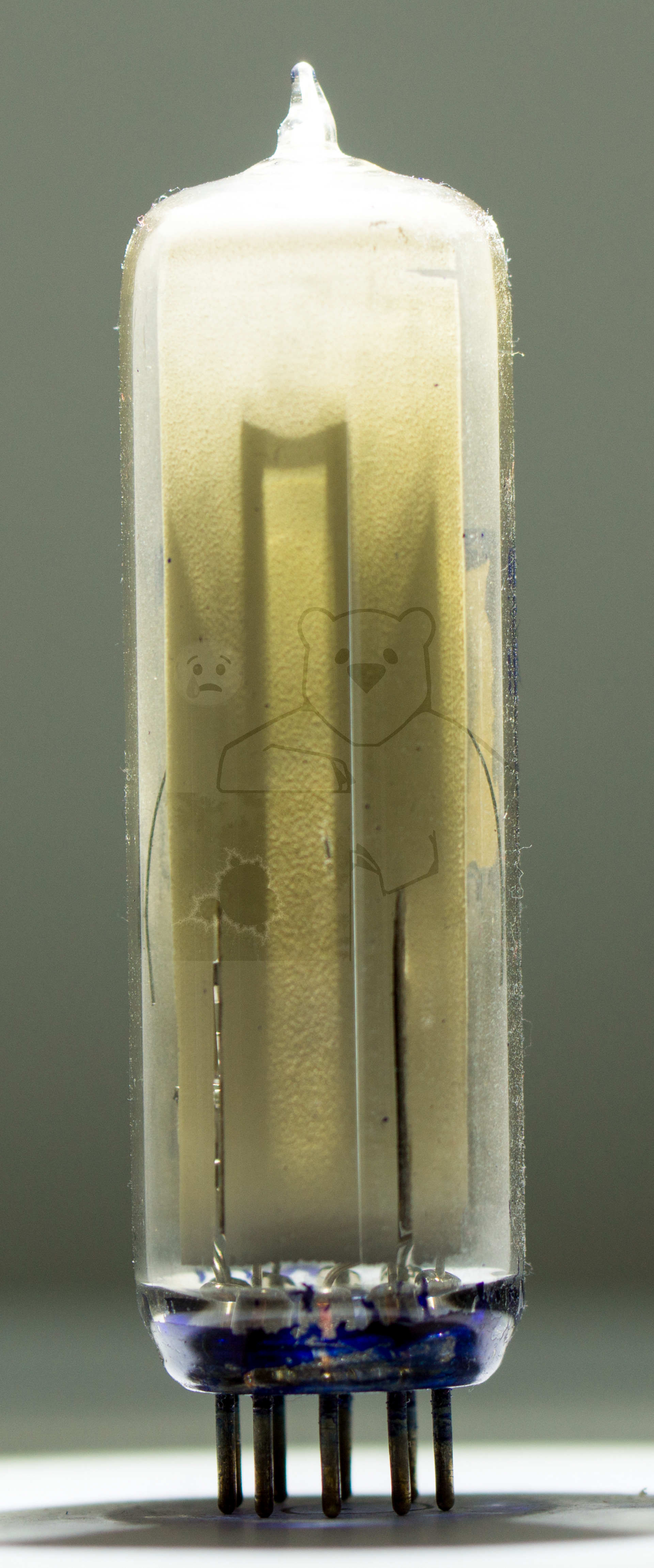 Röhre EM803 Entwicklungsmuster vom 26-09-1956 #7774 Bild 11