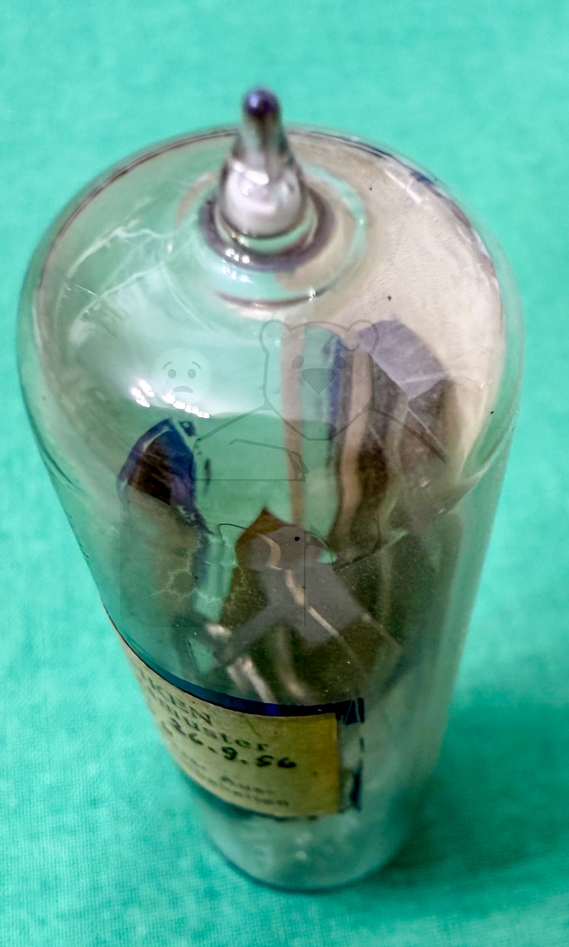 Röhre EM803 Entwicklungsmuster vom 26-09-1956 #7774 Bild 18