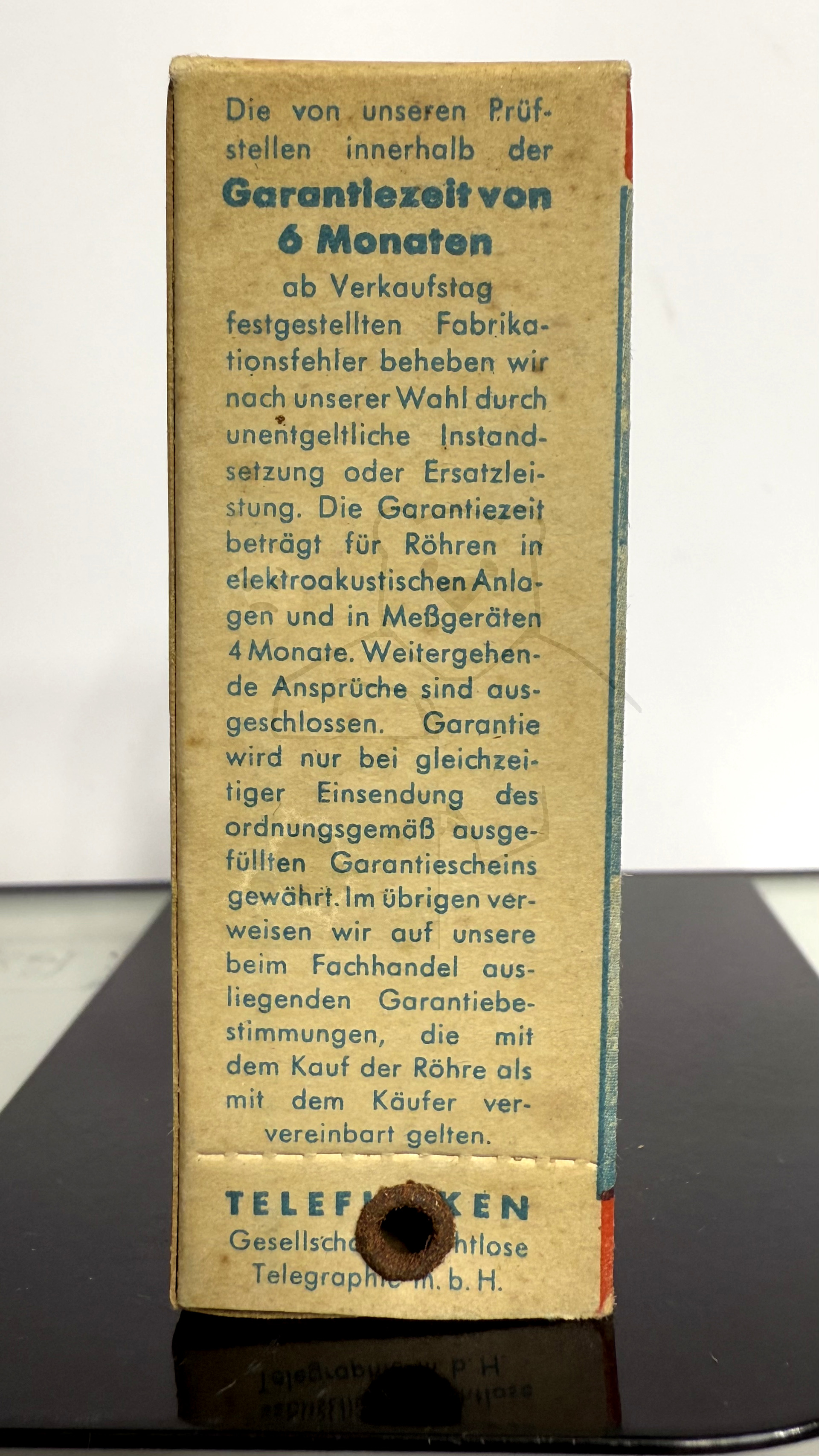 Röhre EY51 #6127 Verpackung Bild 4