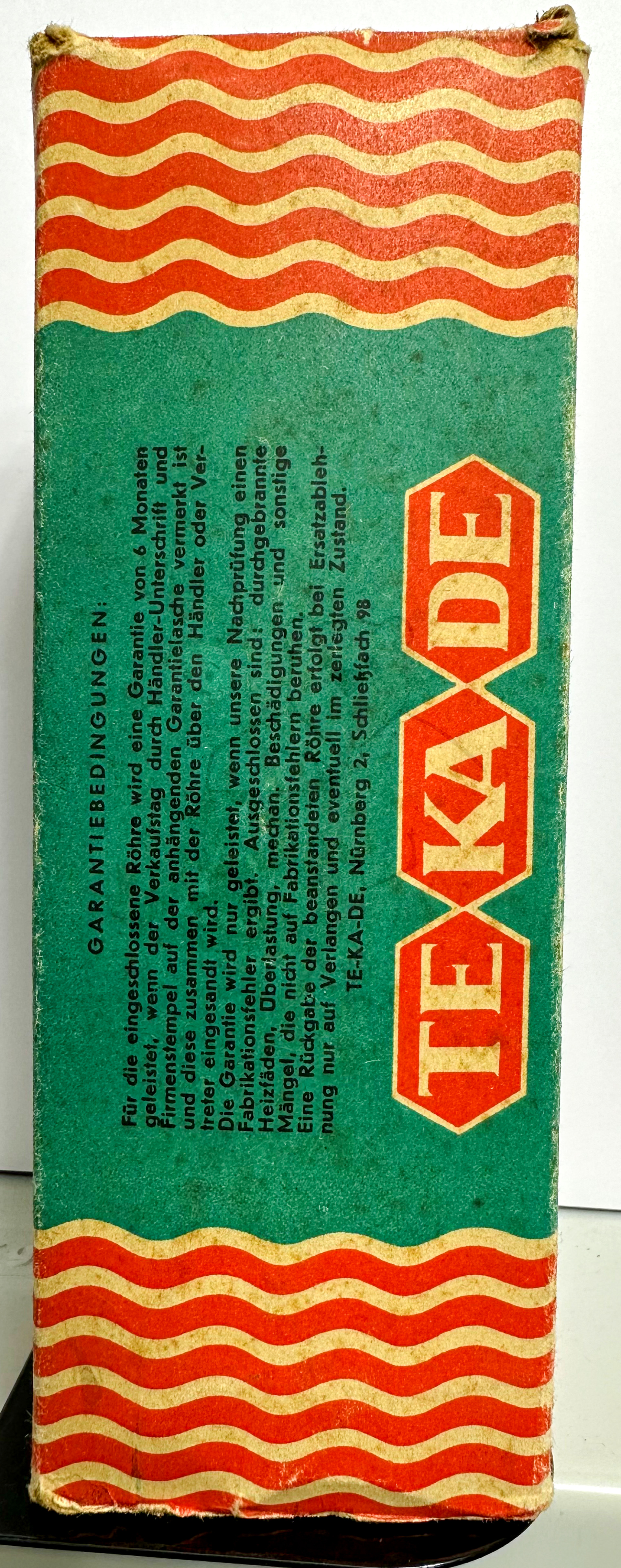 Röhre RE134 #3513 Verpackung Bild 2