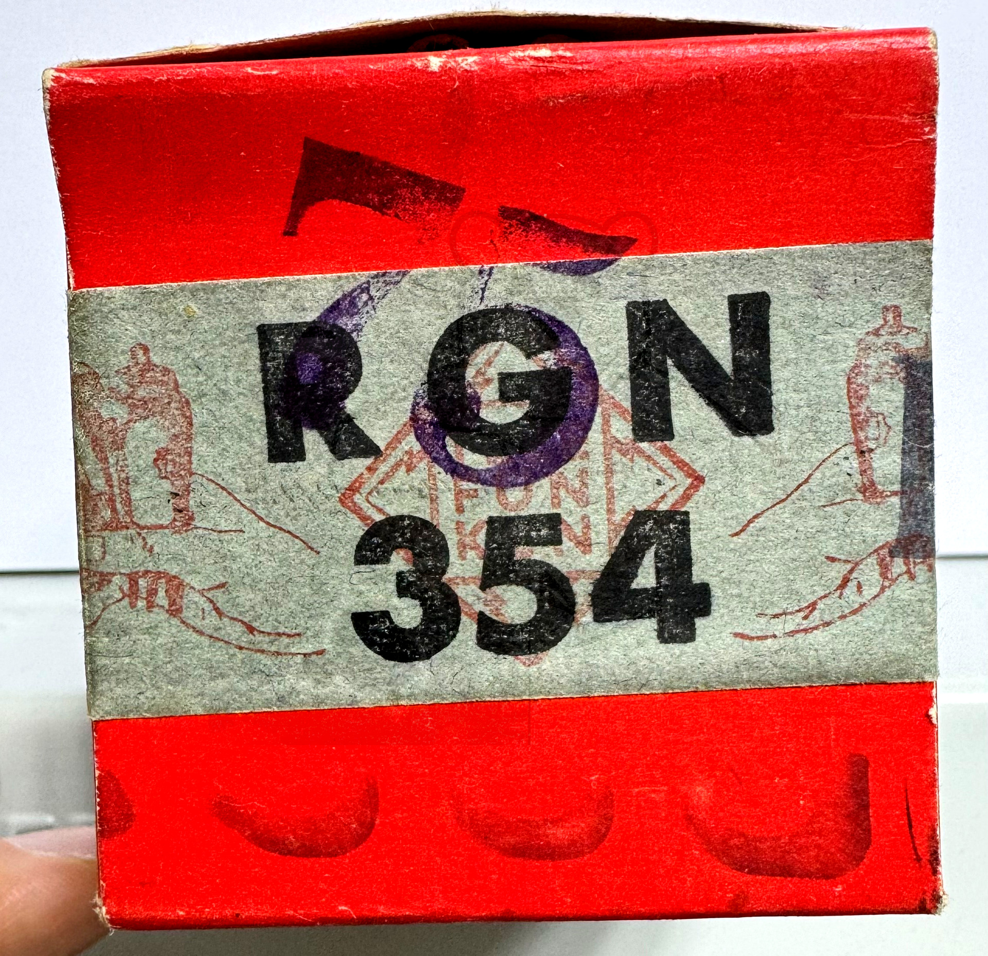 Röhre RGN354 #6368 Verpackung Bild 6