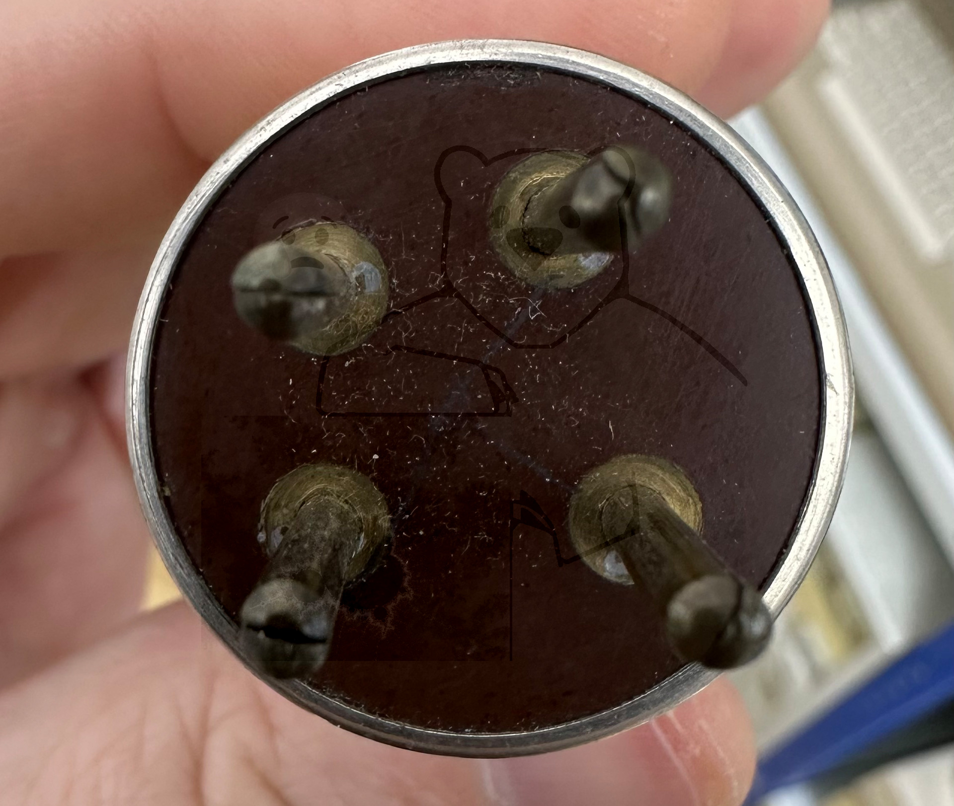 Röhre Telefunken A #3825 Bild 7