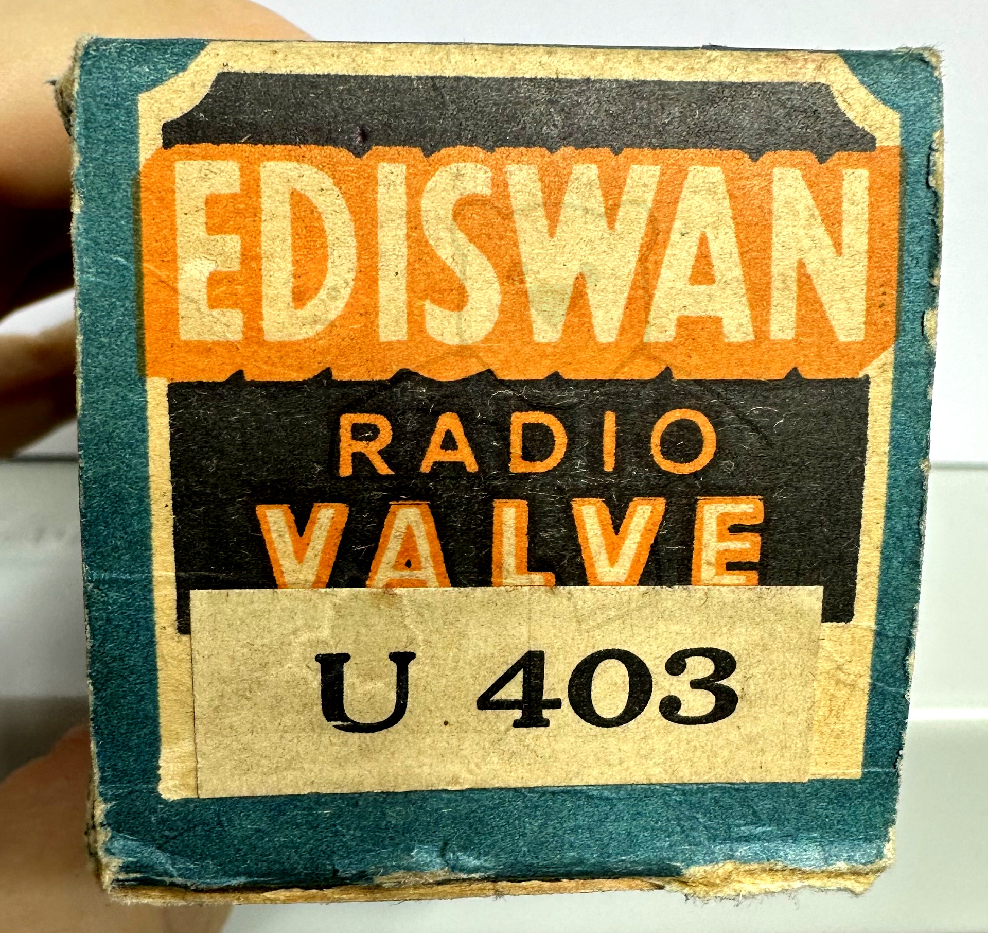 Röhre U403 #4782 Verpackung Bild 5