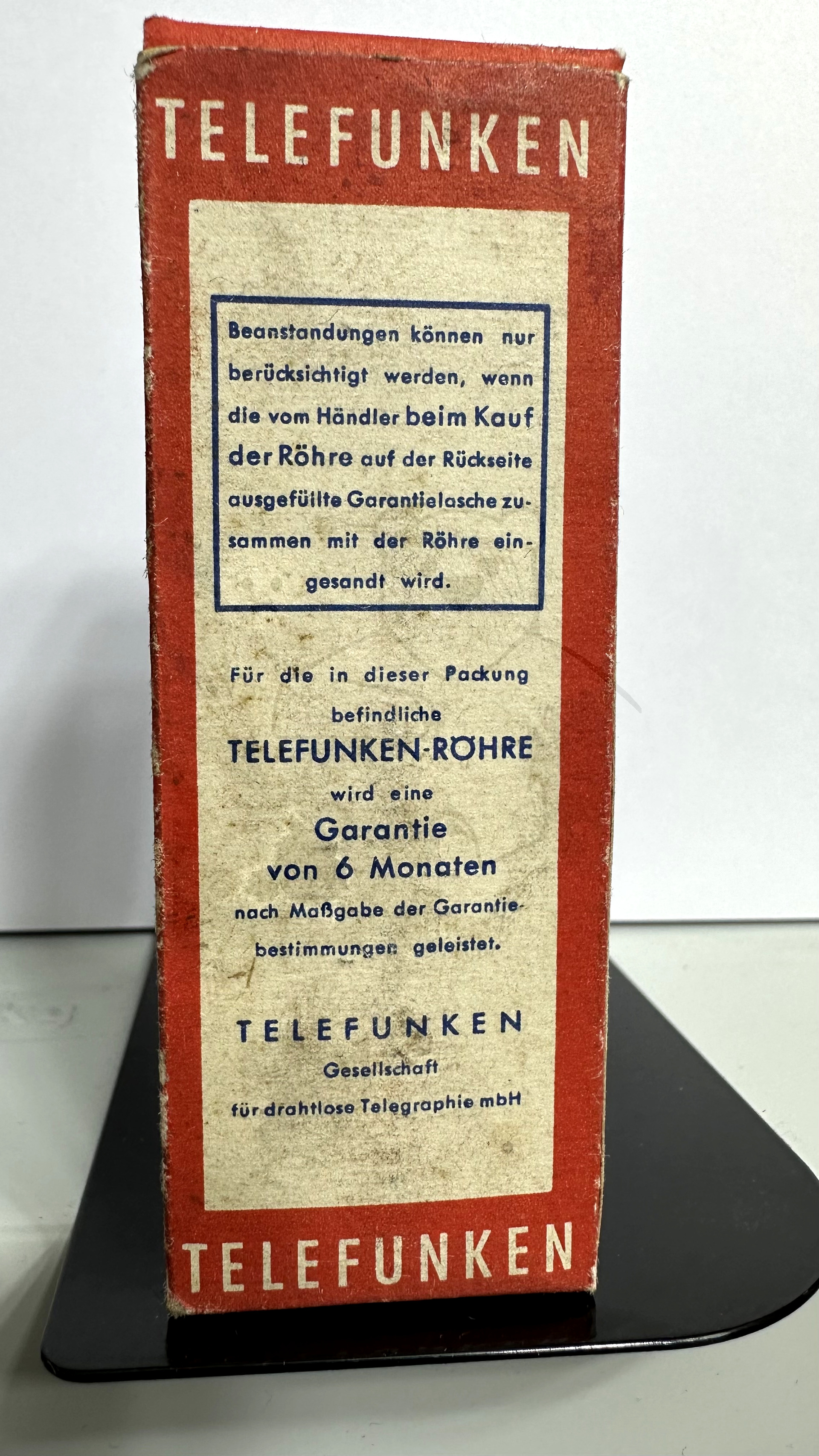 Röhre UQ80 #5887 Verpackung Bild 3