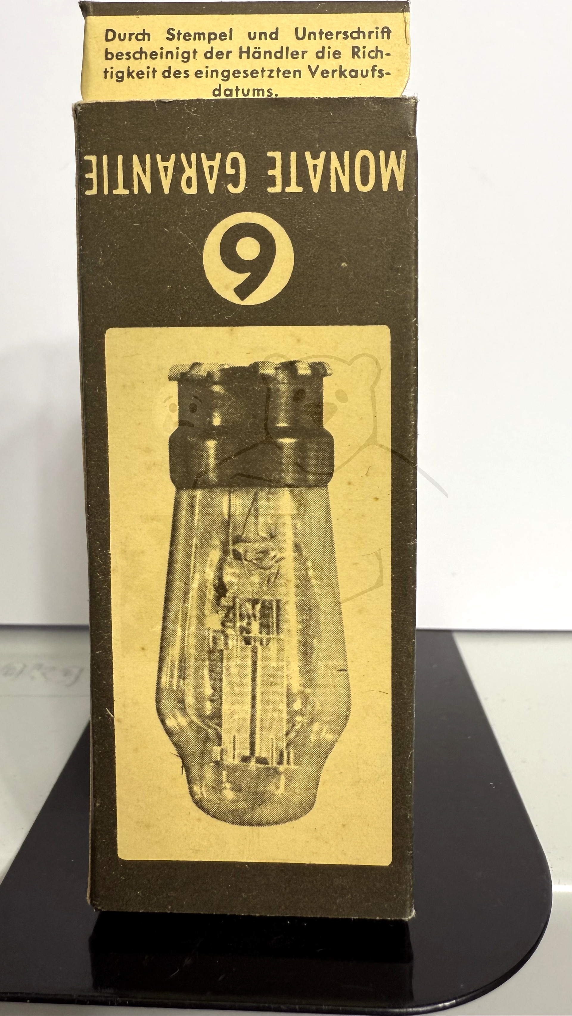 Röhre UY21 #7590 Verpackung Bild 1