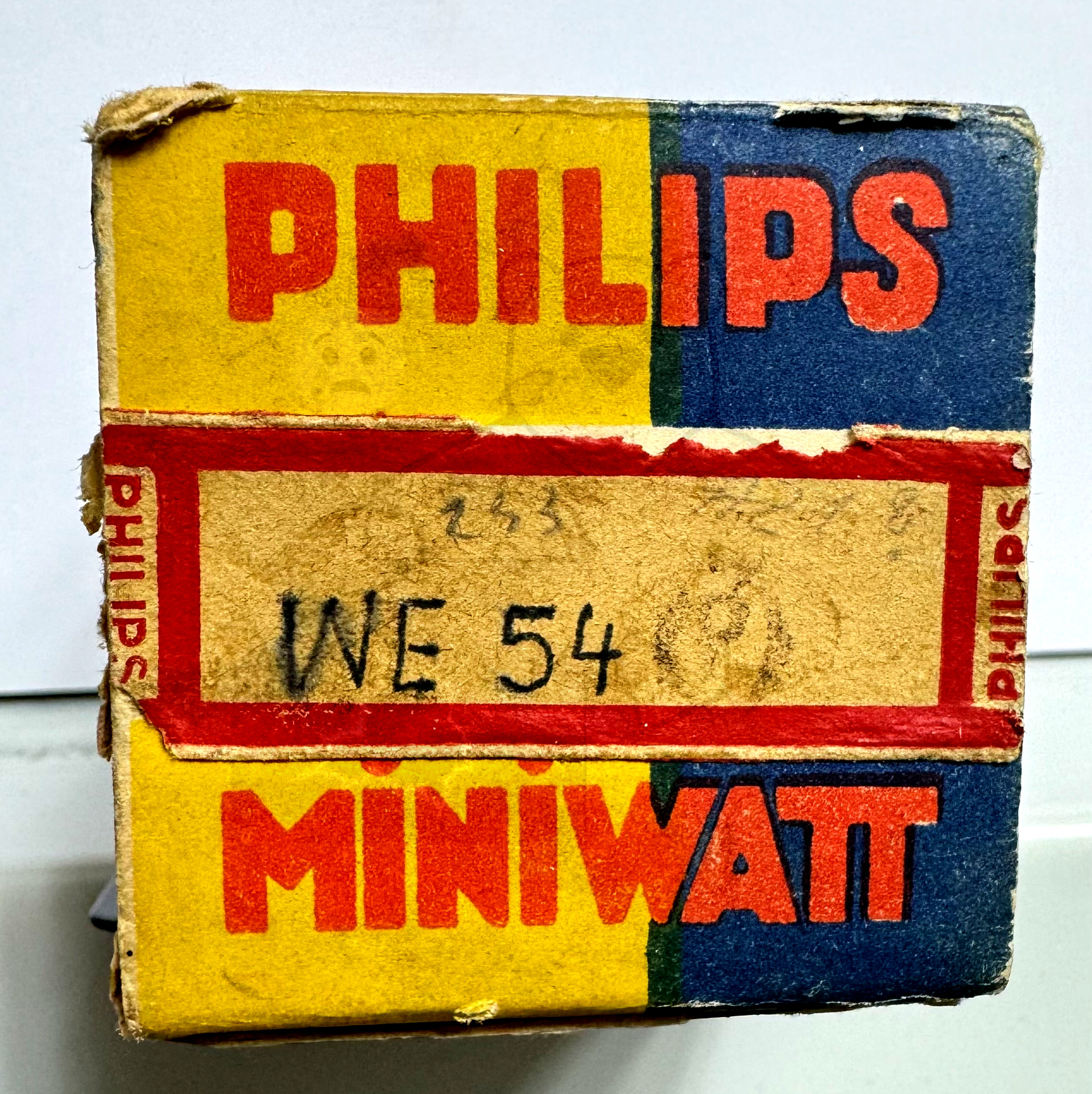 Röhre WE54 #6375 Verpackung Bild 3