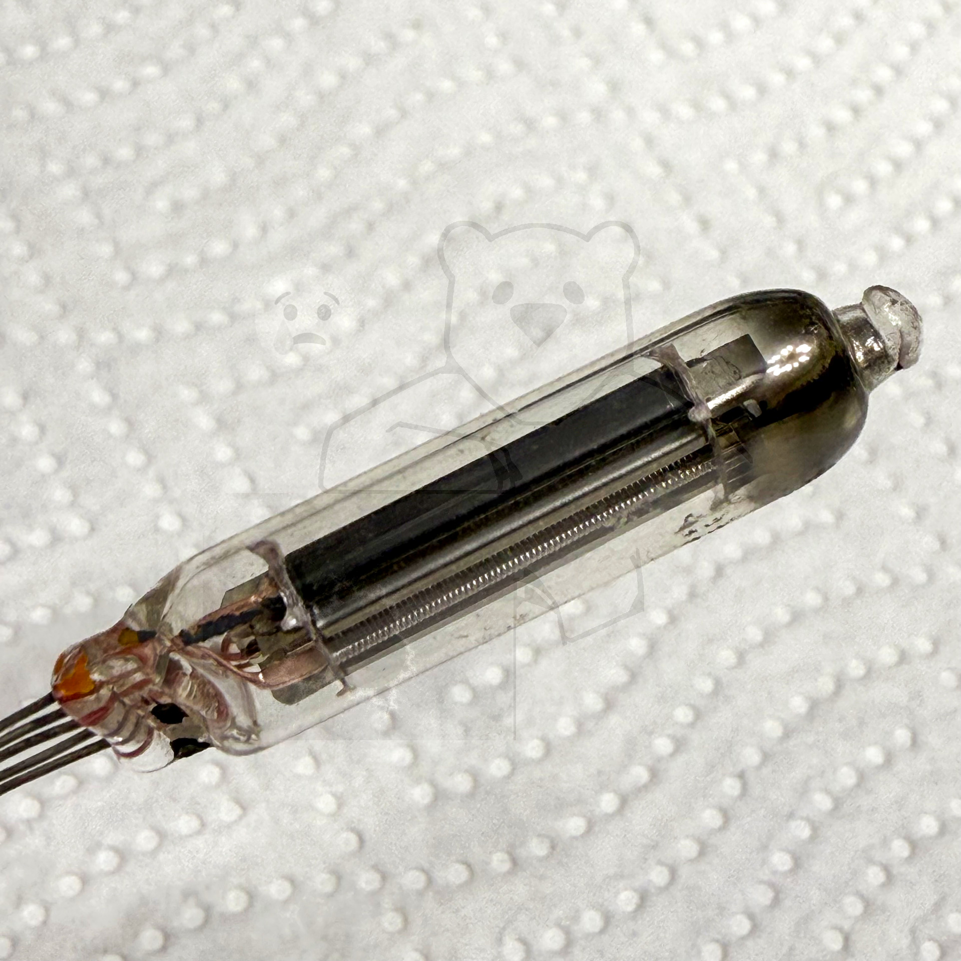 Unbekannte Subminiaturroehre, Flach, 5pol #7640 Bild 3