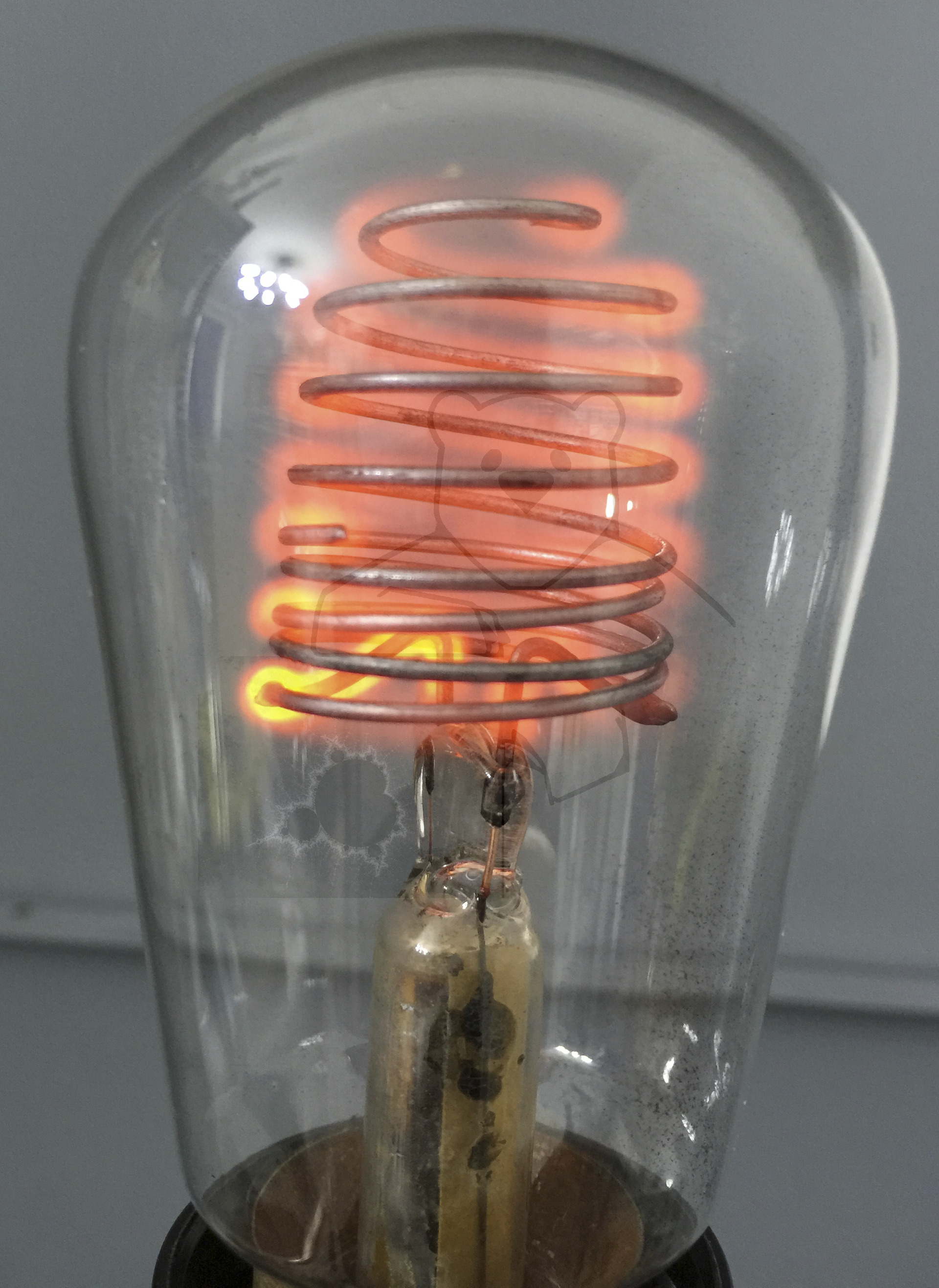 Glimmlampe 'Bienenkorb' 'Original Hanau' Osram 110 Volt Bild 4