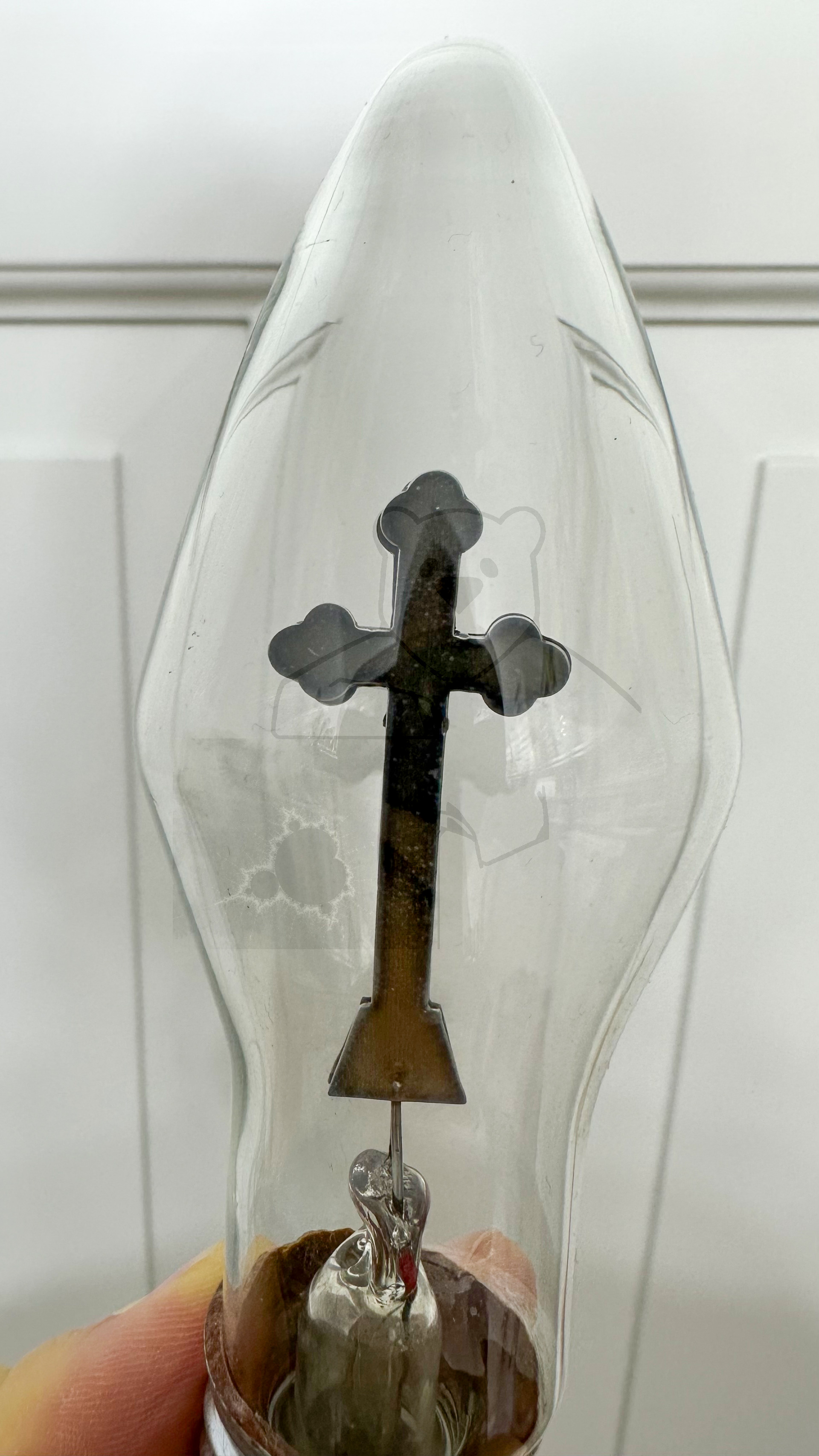Glimmlampe 'Kreuz' Version 1 Bild 2