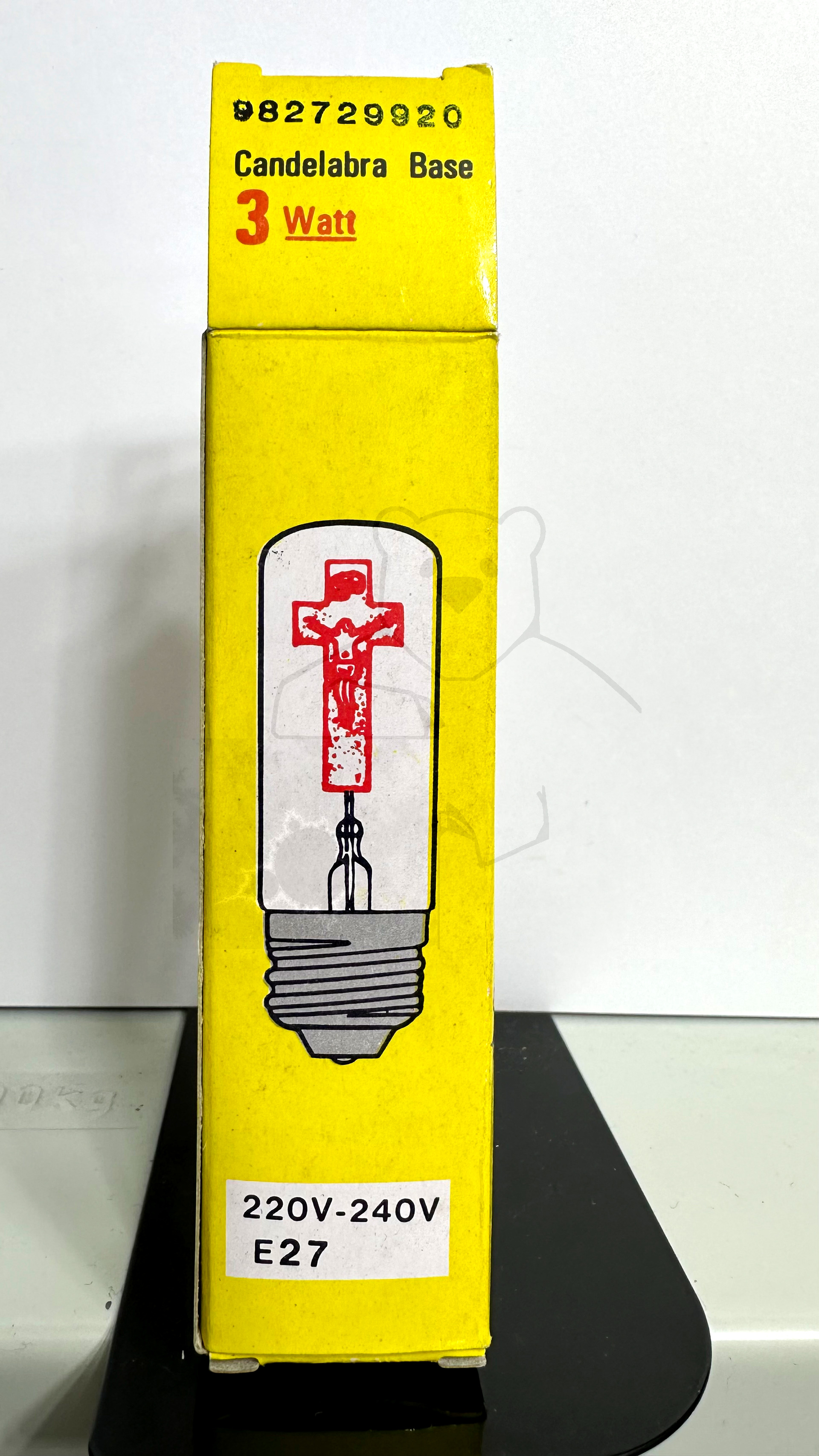 Glimmlampe 'Kreuz' Version 3 Verpackung Bild 1