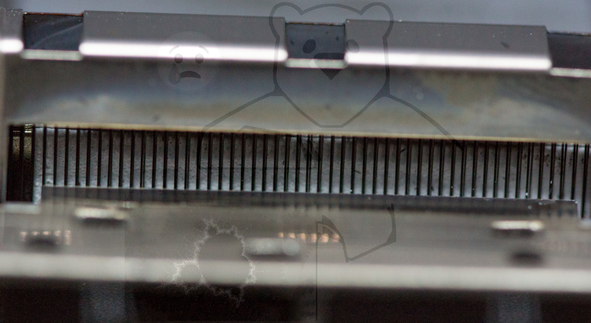 Makroaufnahme PL36 Kathode und Gitter Bild 1