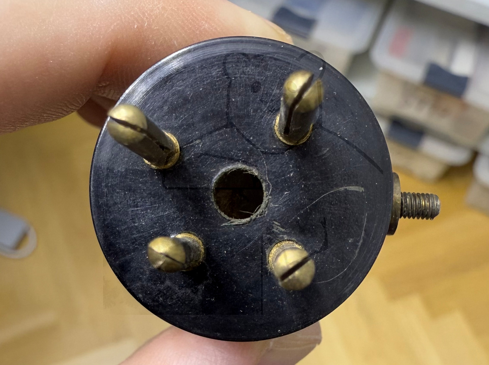 Power-Tone Doppelgitterroehre #7751 Bild 17